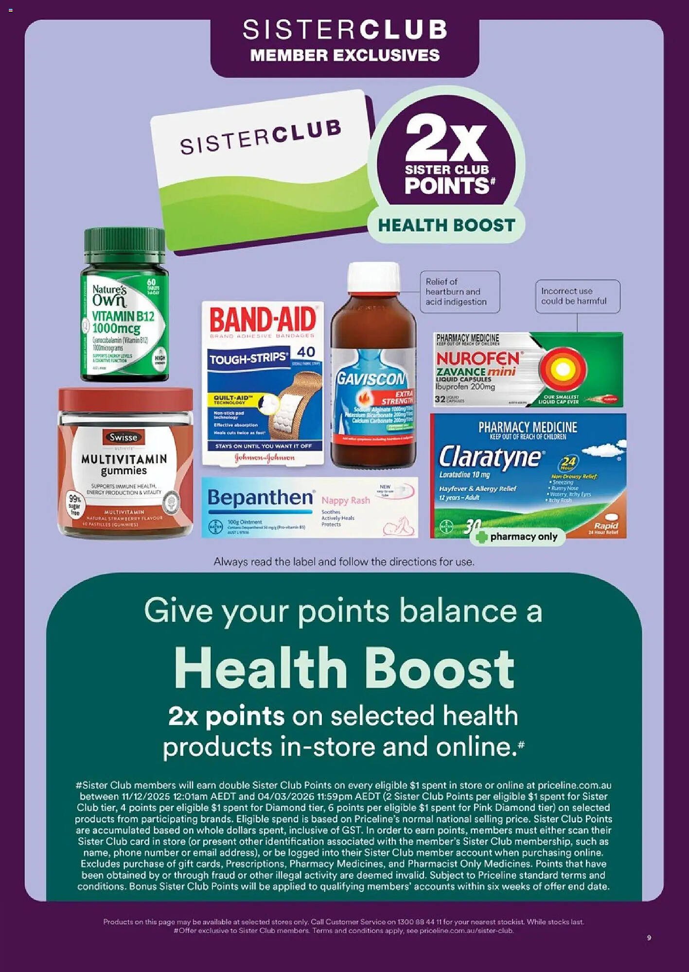 Priceline catalogue (2026-02-04 - 2026-02-18) | 9