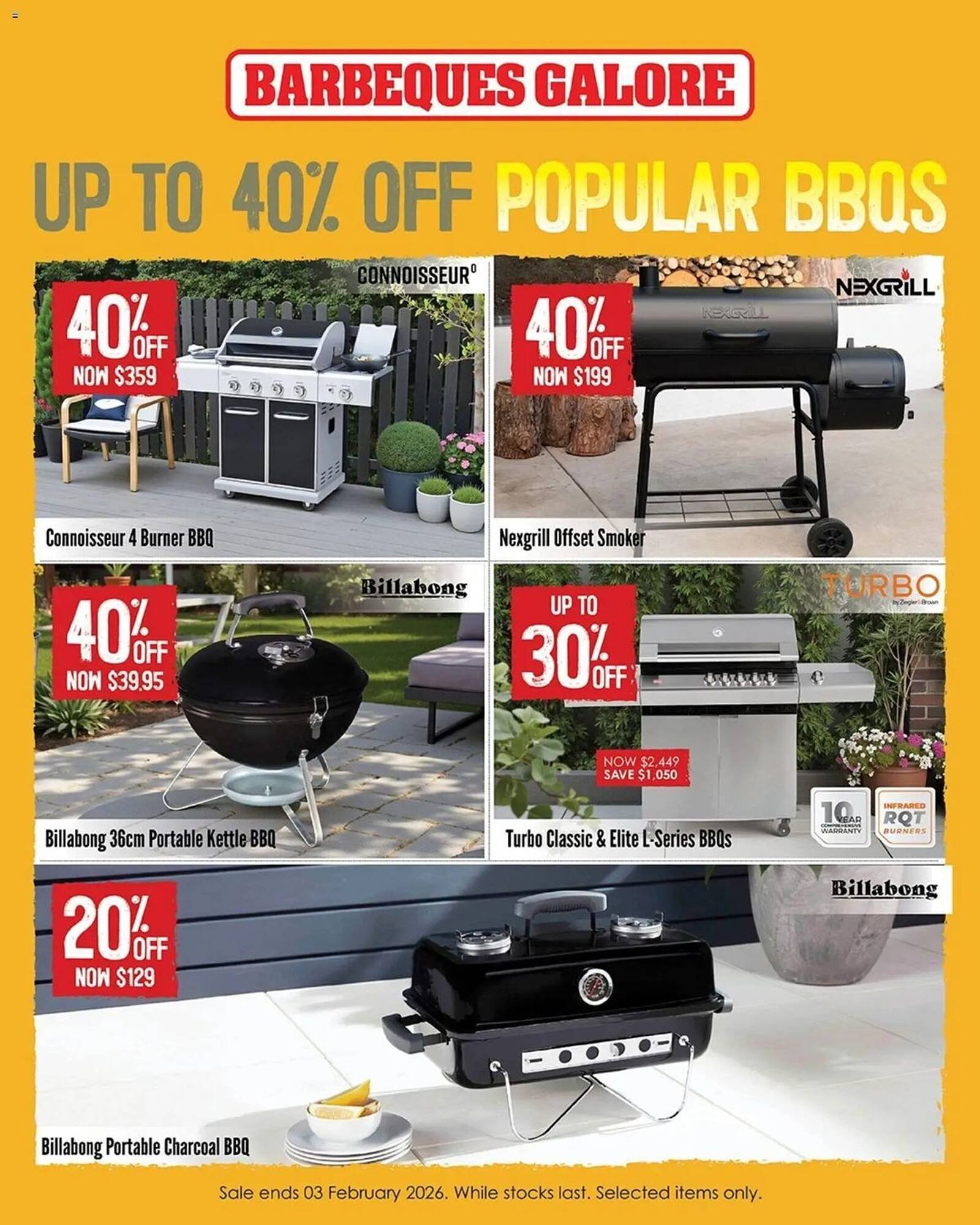 Barbeques Galore catalogue (2026-01-23 - 2026-02-03) | 2