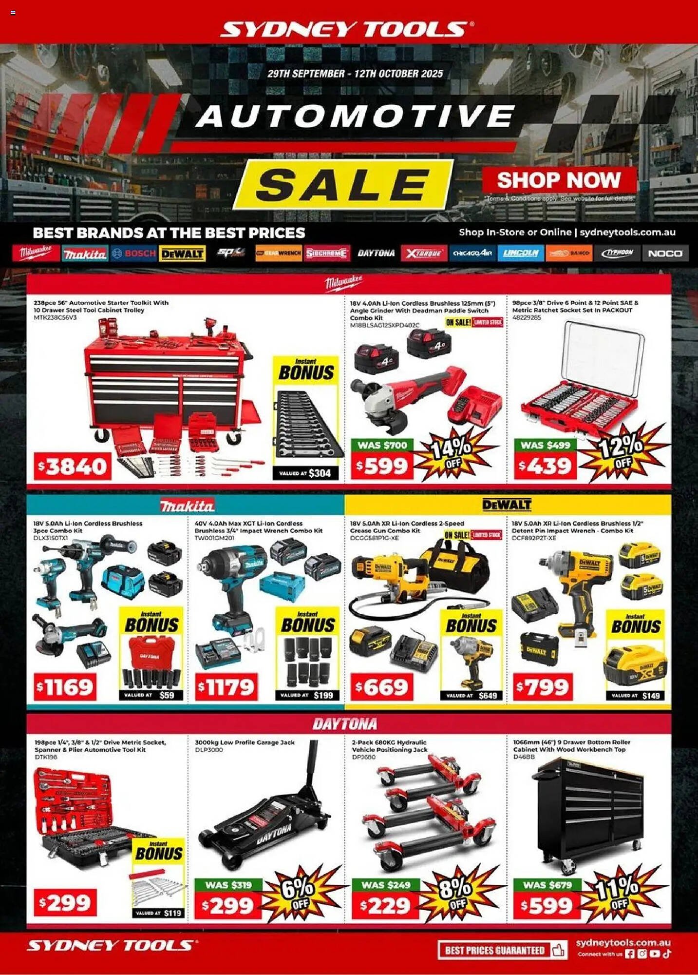 Sydney Tools catalogue (2025-09-28 - 2025-10-12) | 1