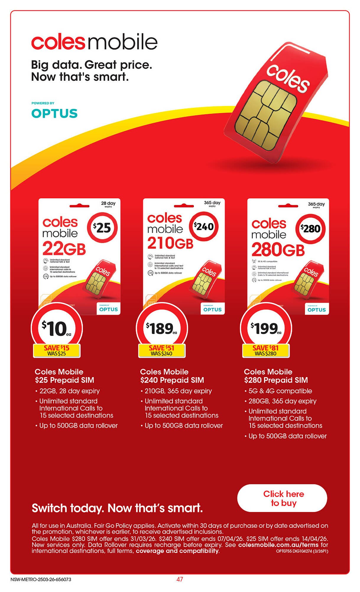 Coles catalogue (2026-03-25 - 2026-03-31) | 48