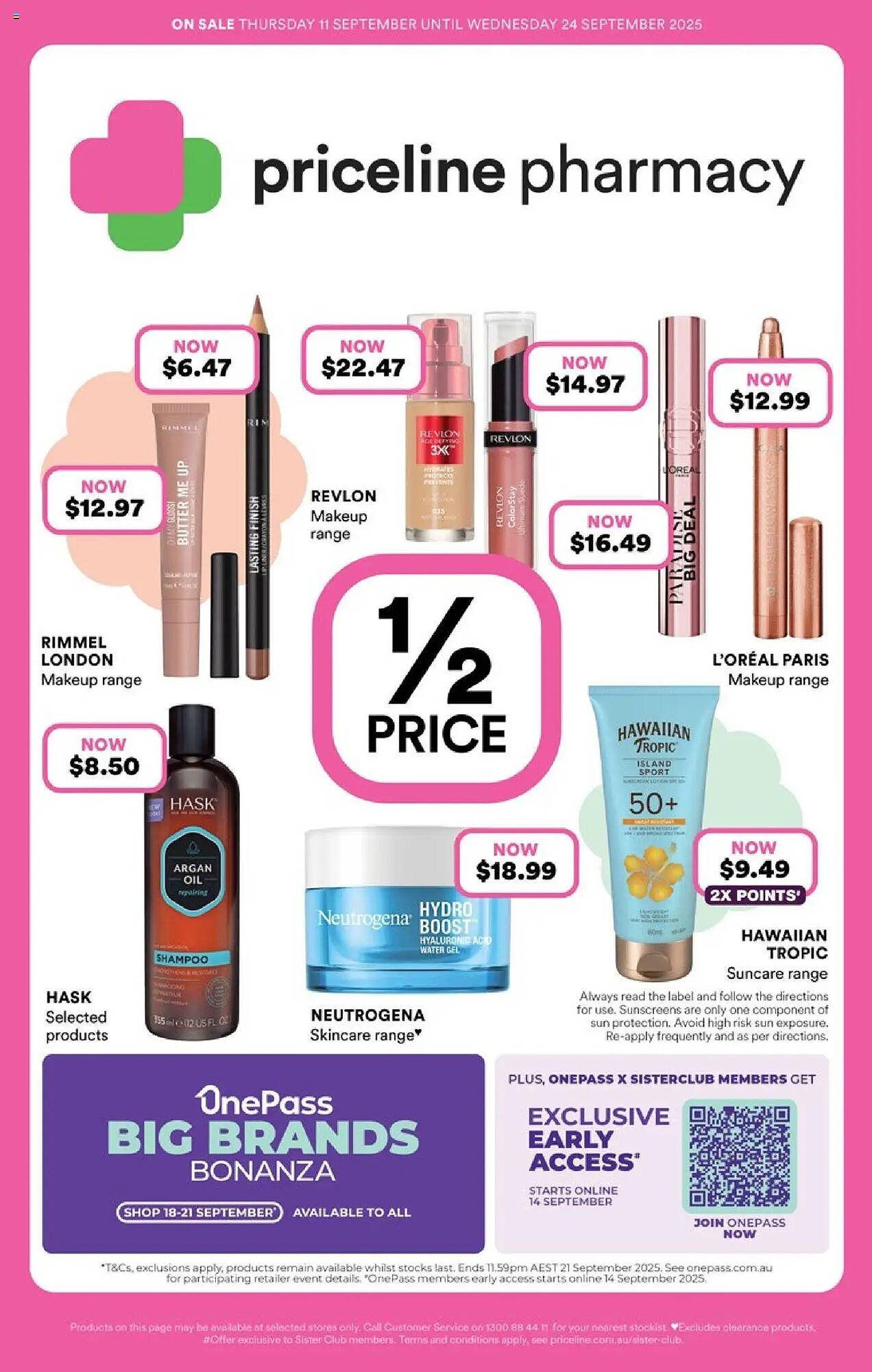Priceline catalogue (2025-09-10 - 2025-09-24) | 1