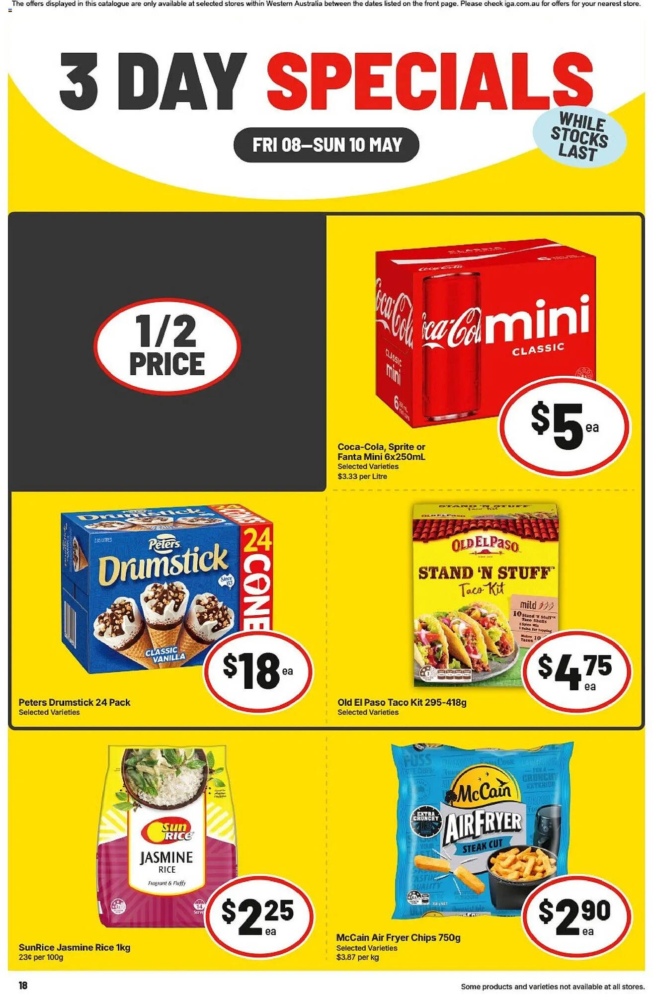 IGA catalogue (2026-05-08 - 2026-05-10) | 2