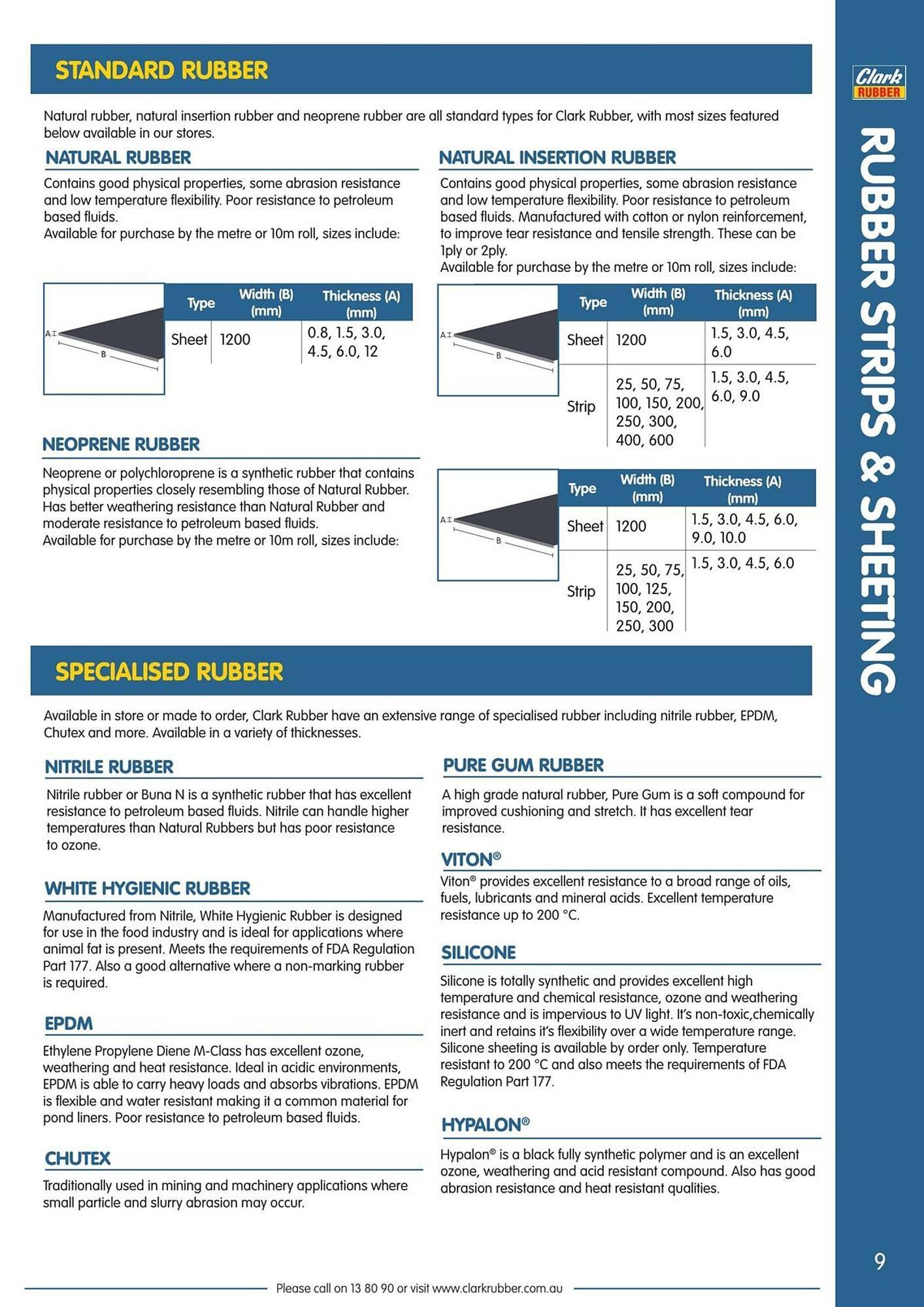 Clark Rubber catalogue (2026-04-02 - 2026-12-31) | 9