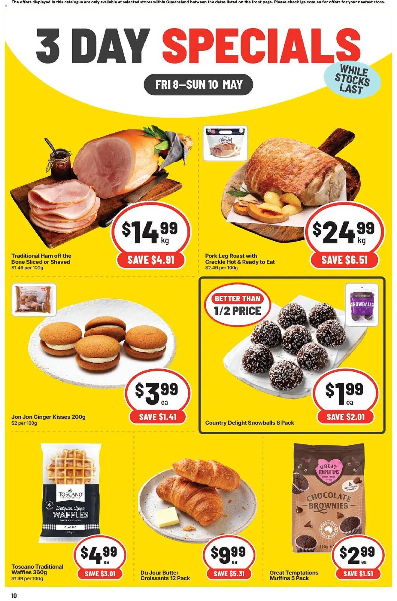 IGA catalogue (2026-05-08 - 2026-05-10) | 2