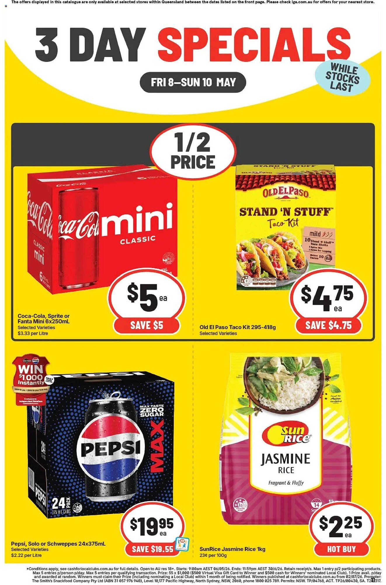 IGA catalogue (2026-05-08 - 2026-05-10) | 3