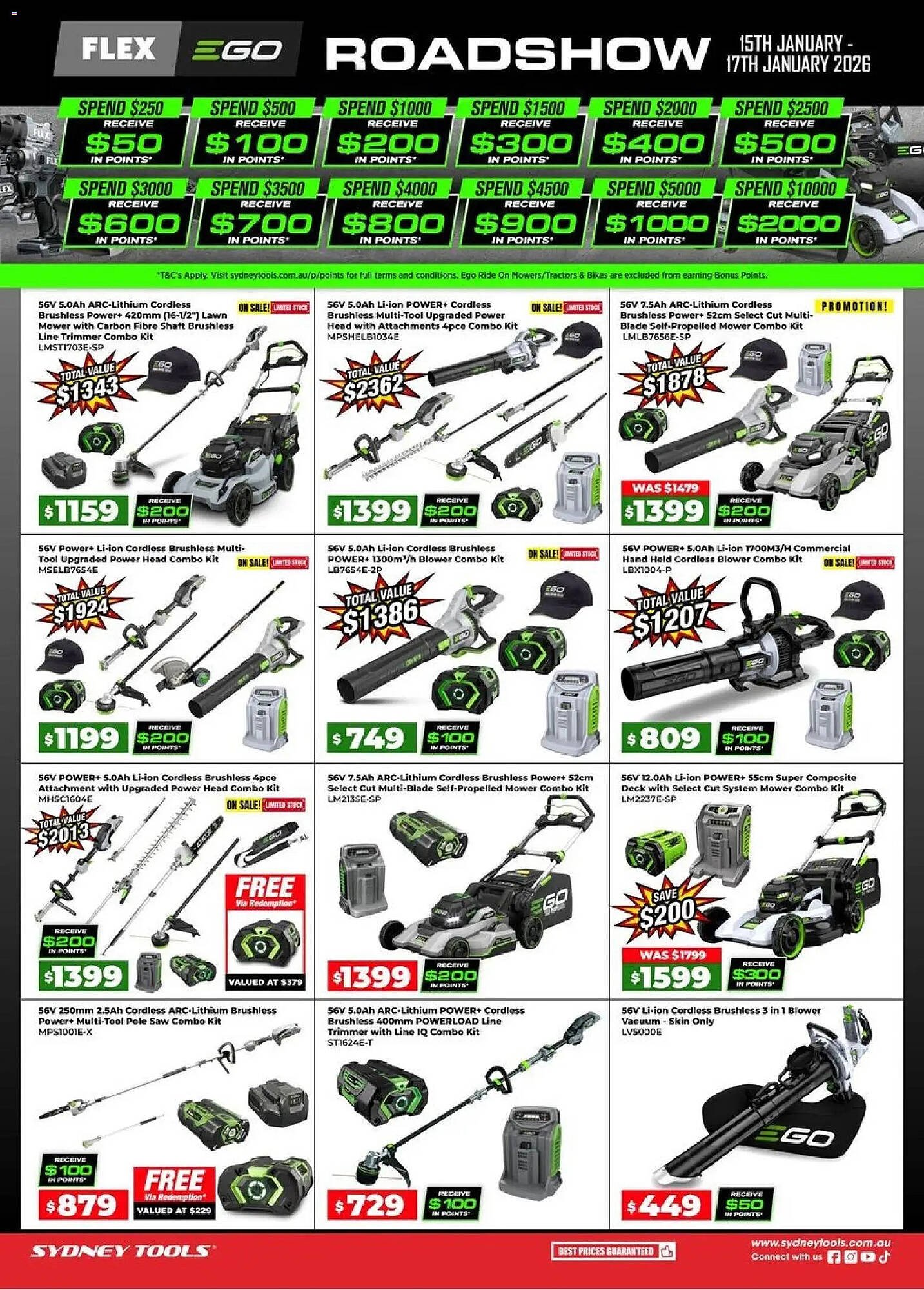 Sydney Tools catalogue (2026-01-15 - 2026-01-17) | 1
