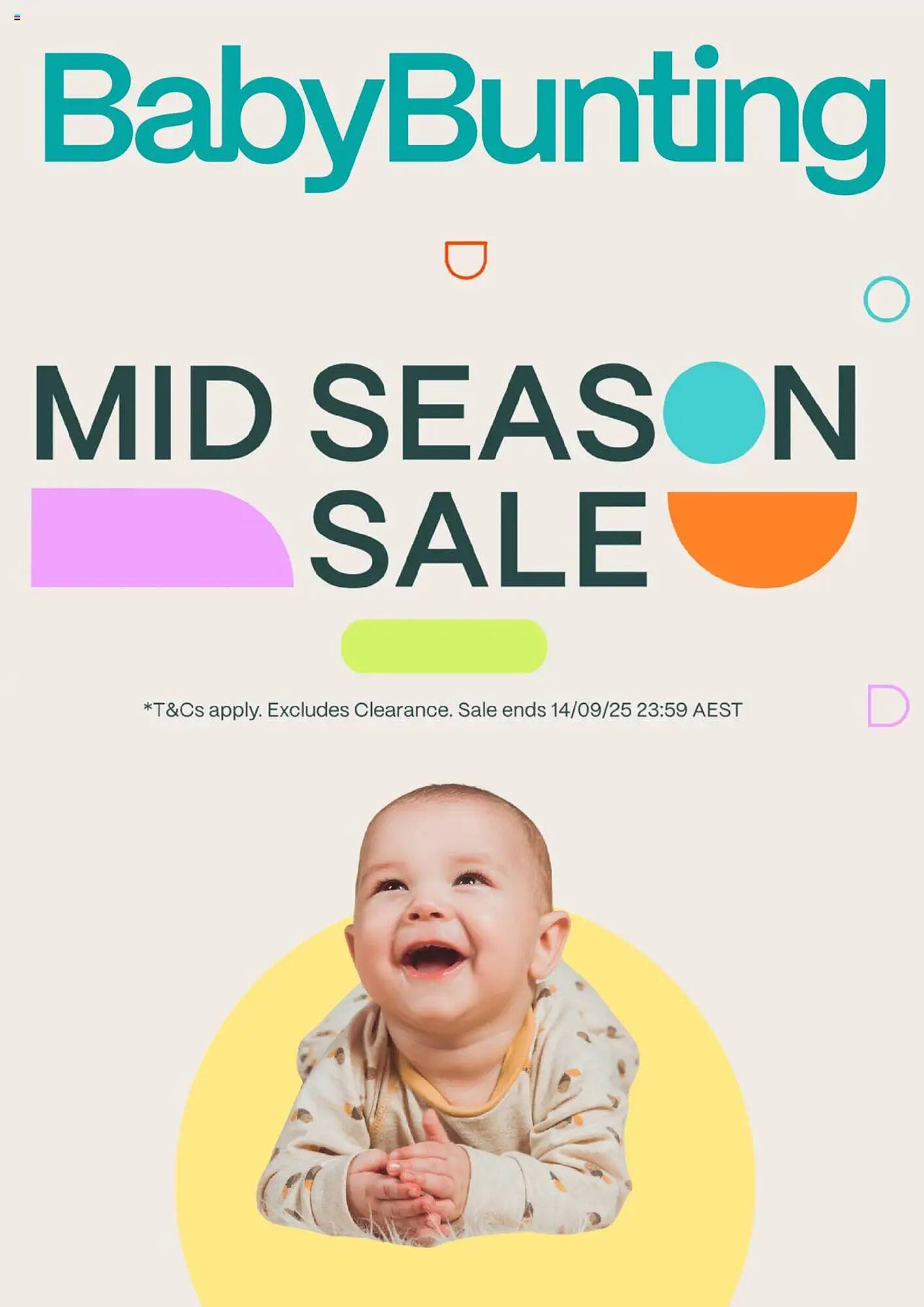 Baby Bunting catalogue (2025-08-18 - 2025-09-14) | 1