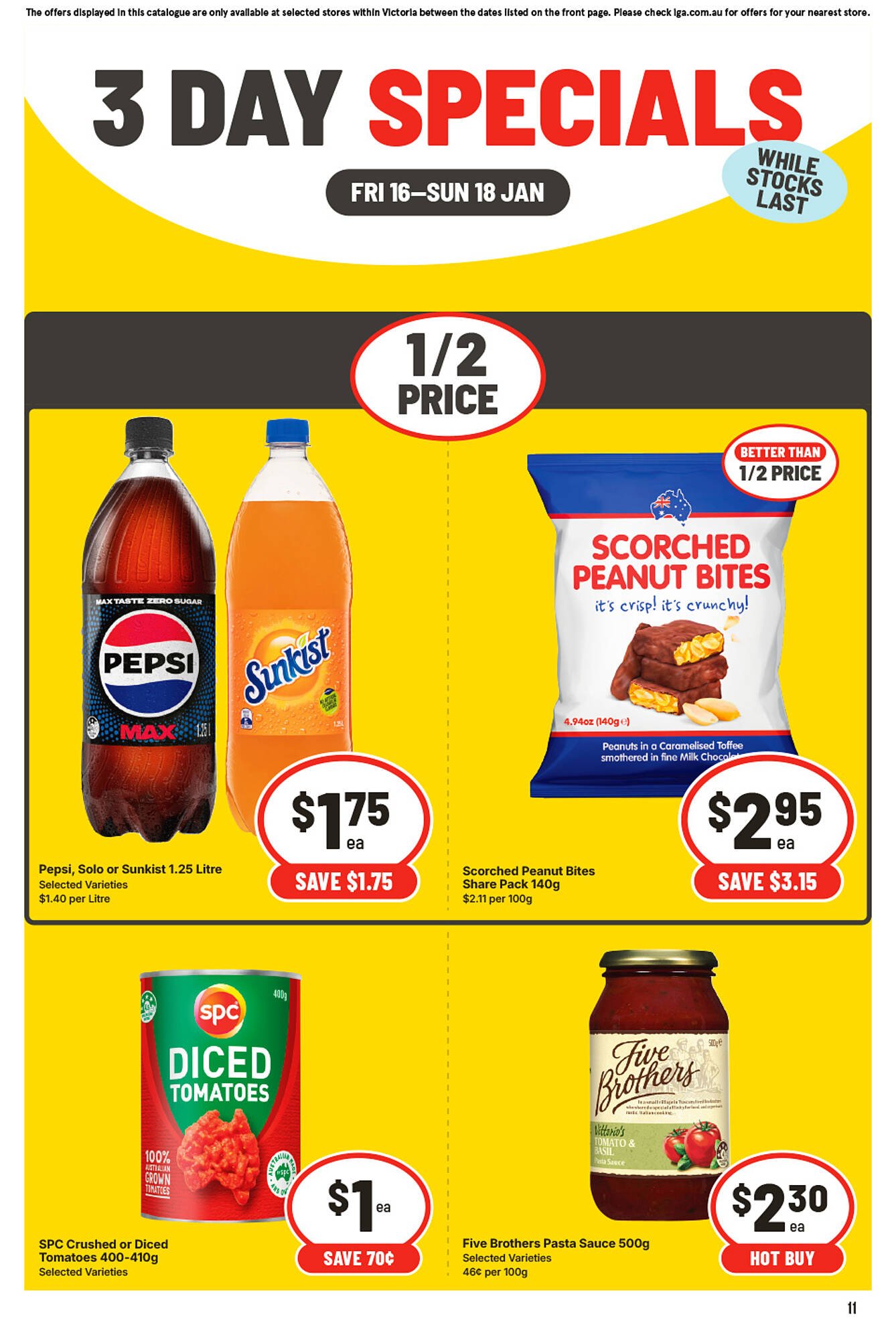 IGA catalogue (2026-01-16 - 2026-01-18) | 2