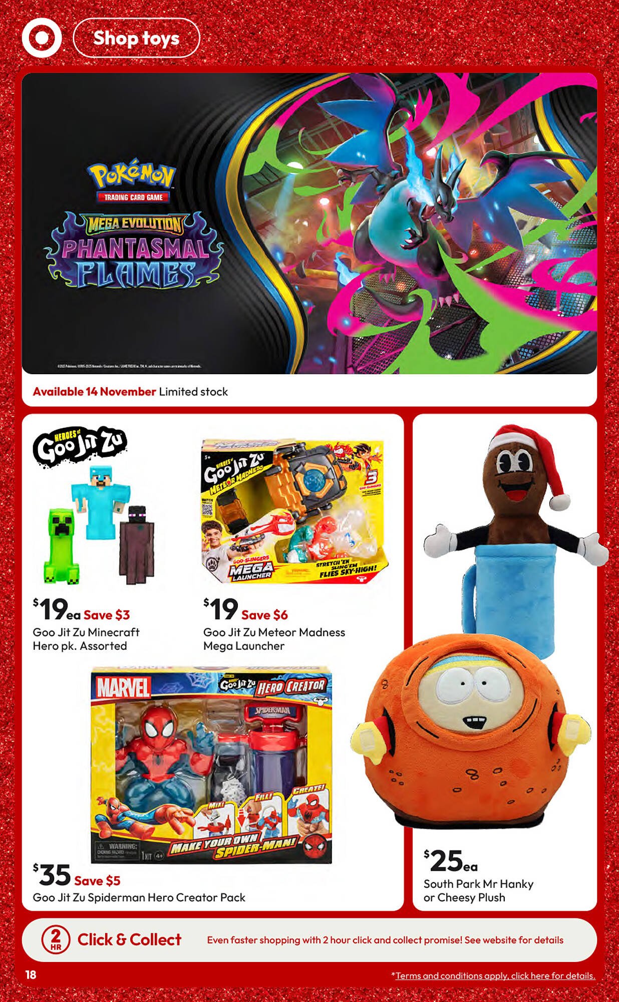 Target catalogue (2025-11-06 - 2025-11-19) | 18