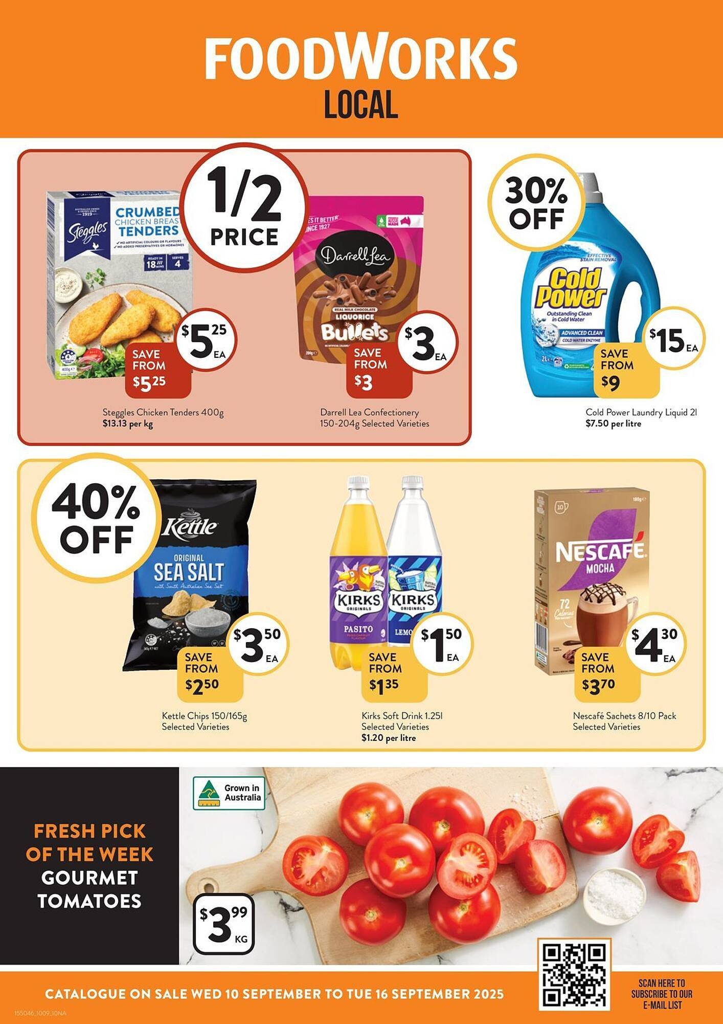 Foodworks catalogue (2025-09-10 - 2025-09-16) | 1