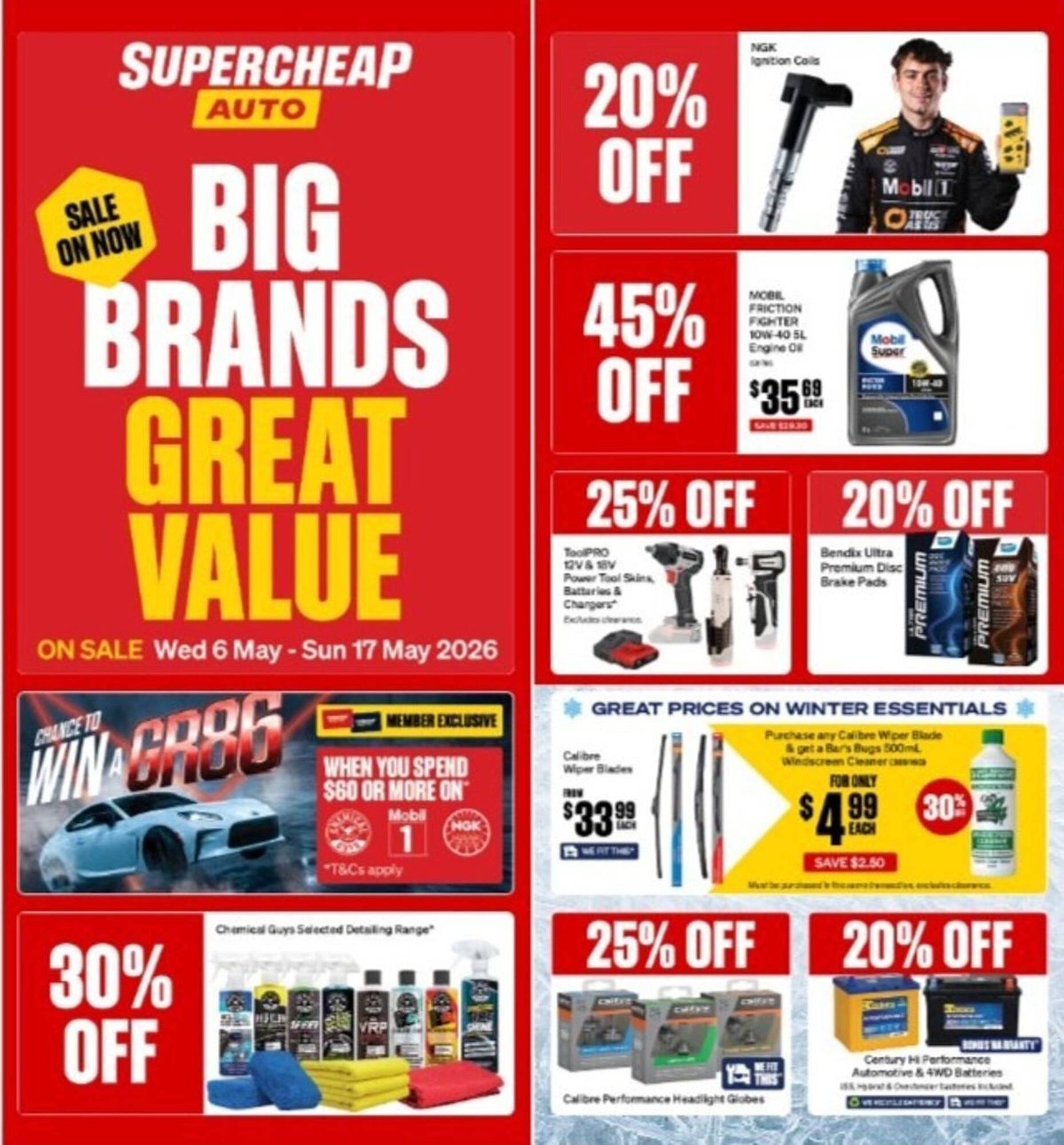 SuperCheap Auto catalogue (2026-05-06 - 2026-05-17) | 1