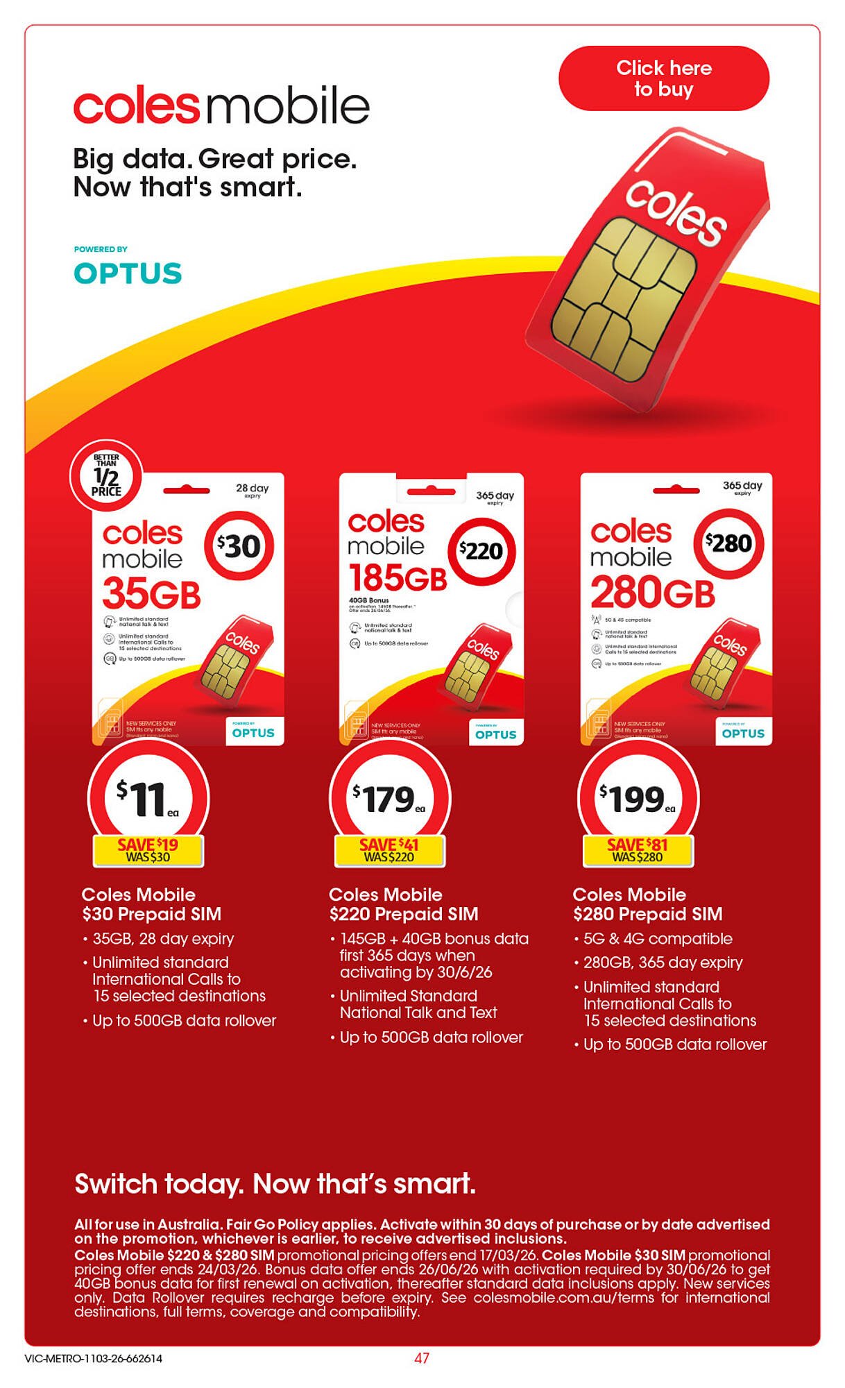 Coles catalogue (2026-03-11 - 2026-03-17) | 48