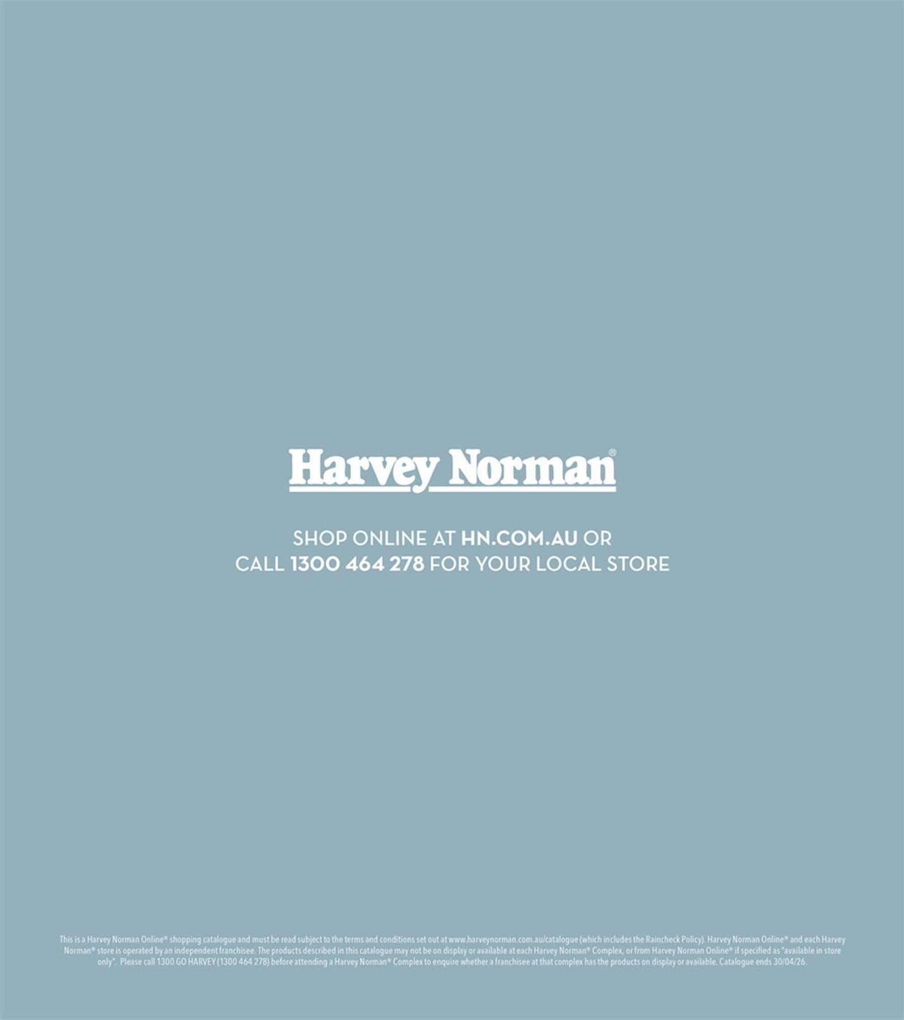 Harvey Norman catalogue (2026-02-12 - 2026-04-30) | 30