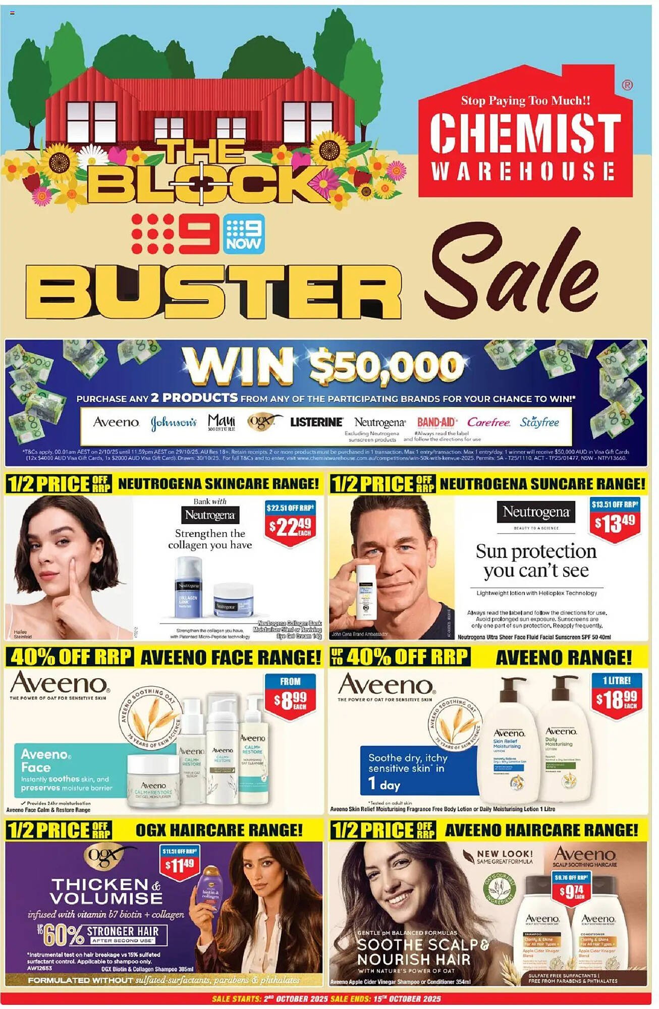 Chemist Warehouse catalogue (2025-10-01 - 2025-10-15) | 1