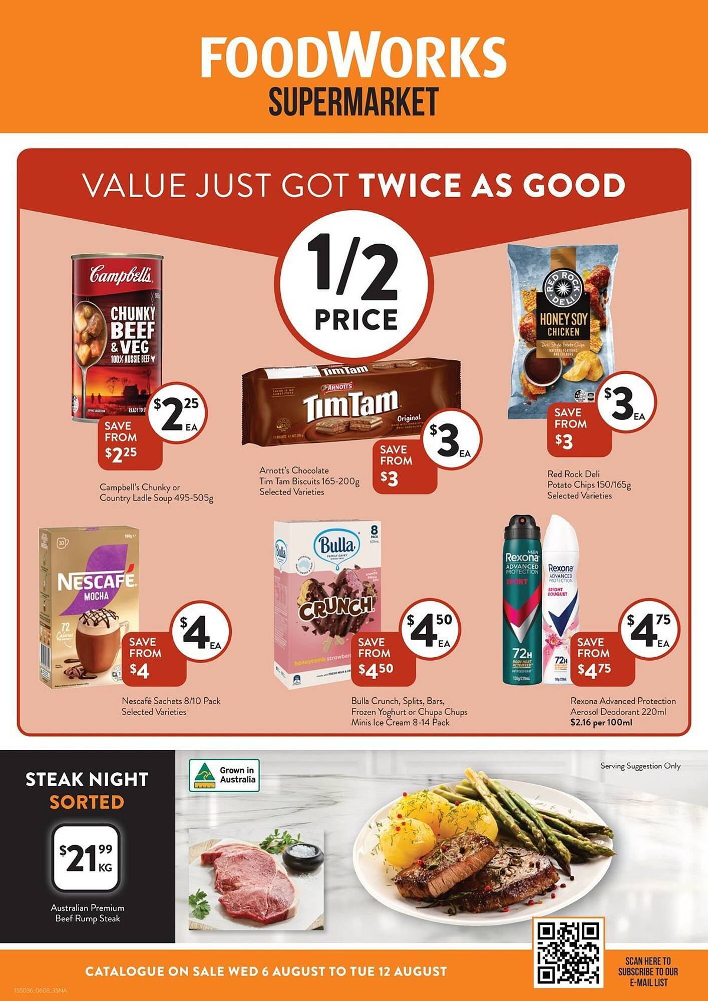 Foodworks catalogue (2025-08-06 - 2025-08-12) | 1