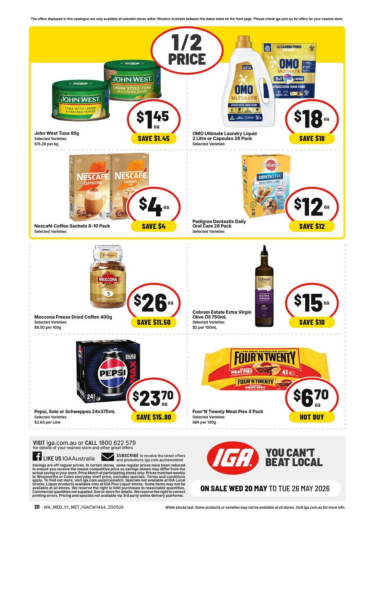 IGA catalogue (2026-05-20 - 2026-05-26) | 2