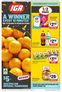 IGA catalogue (2026-04-22 - 2026-04-28)