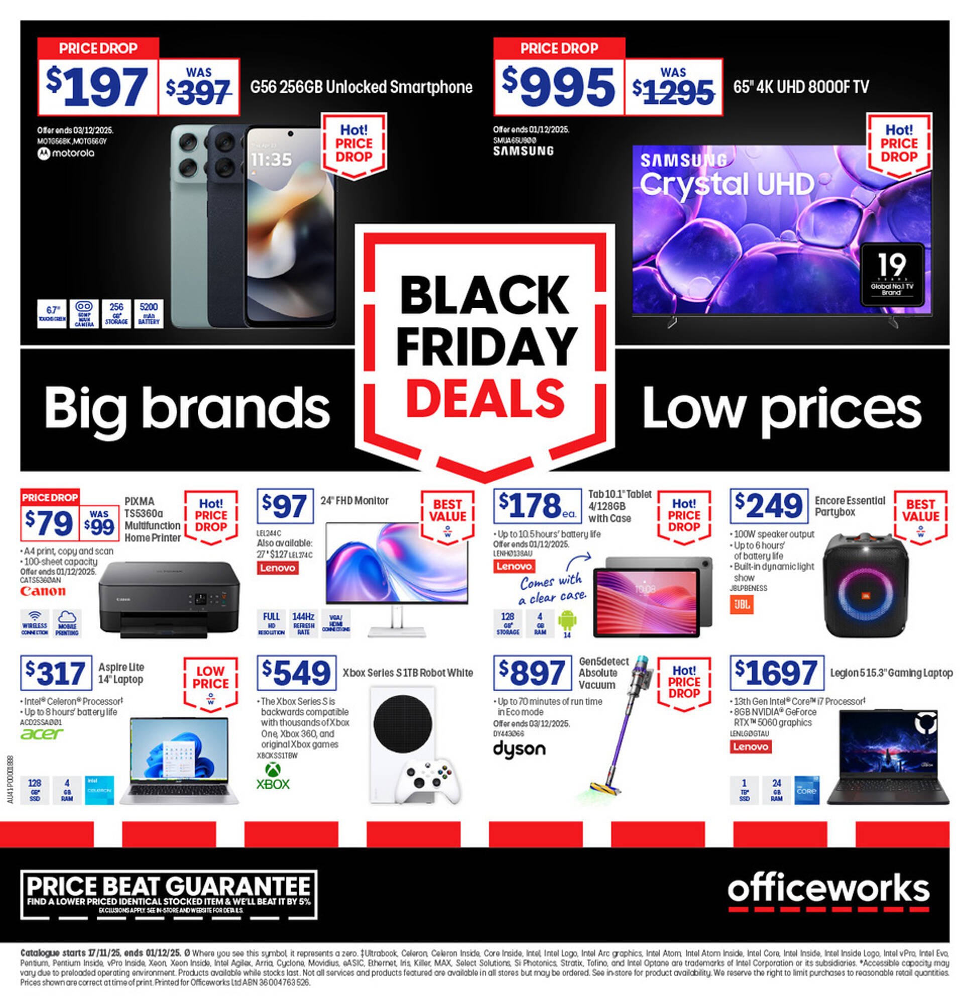 Officeworks catalogue (2025-11-17 - 2025-12-01) | 1
