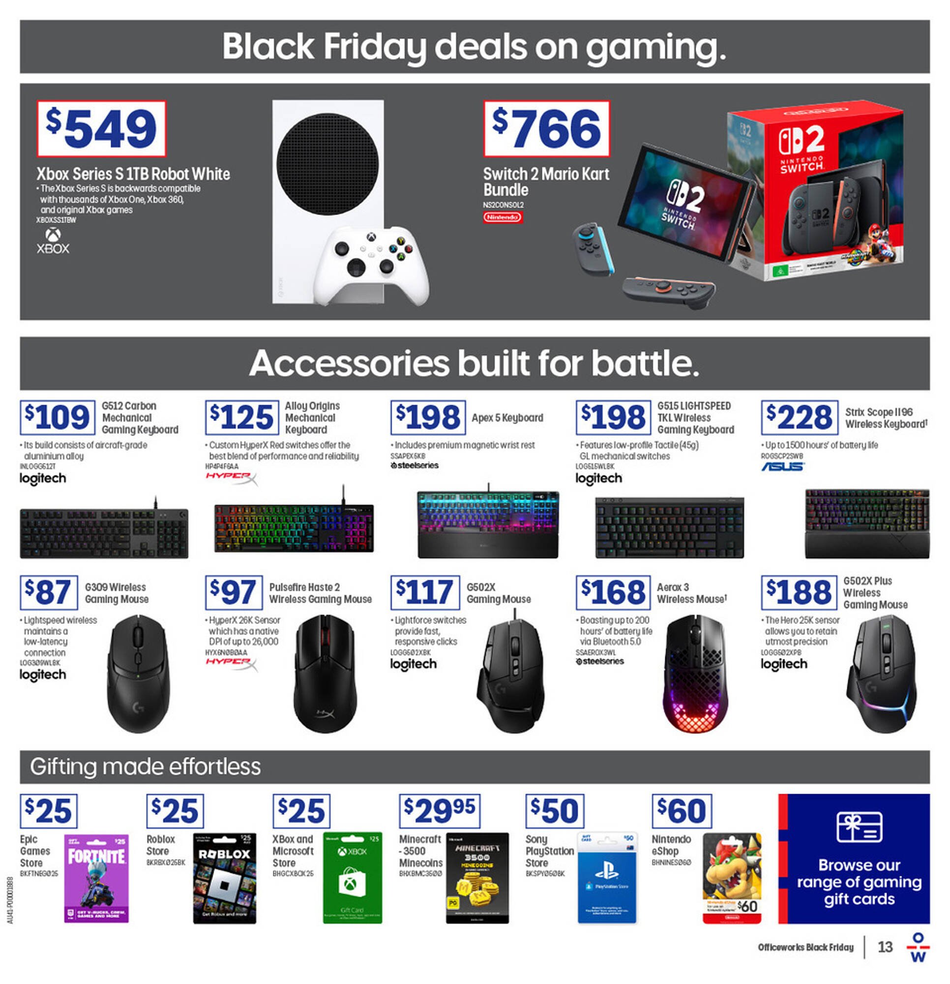 Officeworks catalogue (2025-11-17 - 2025-12-01) | 13