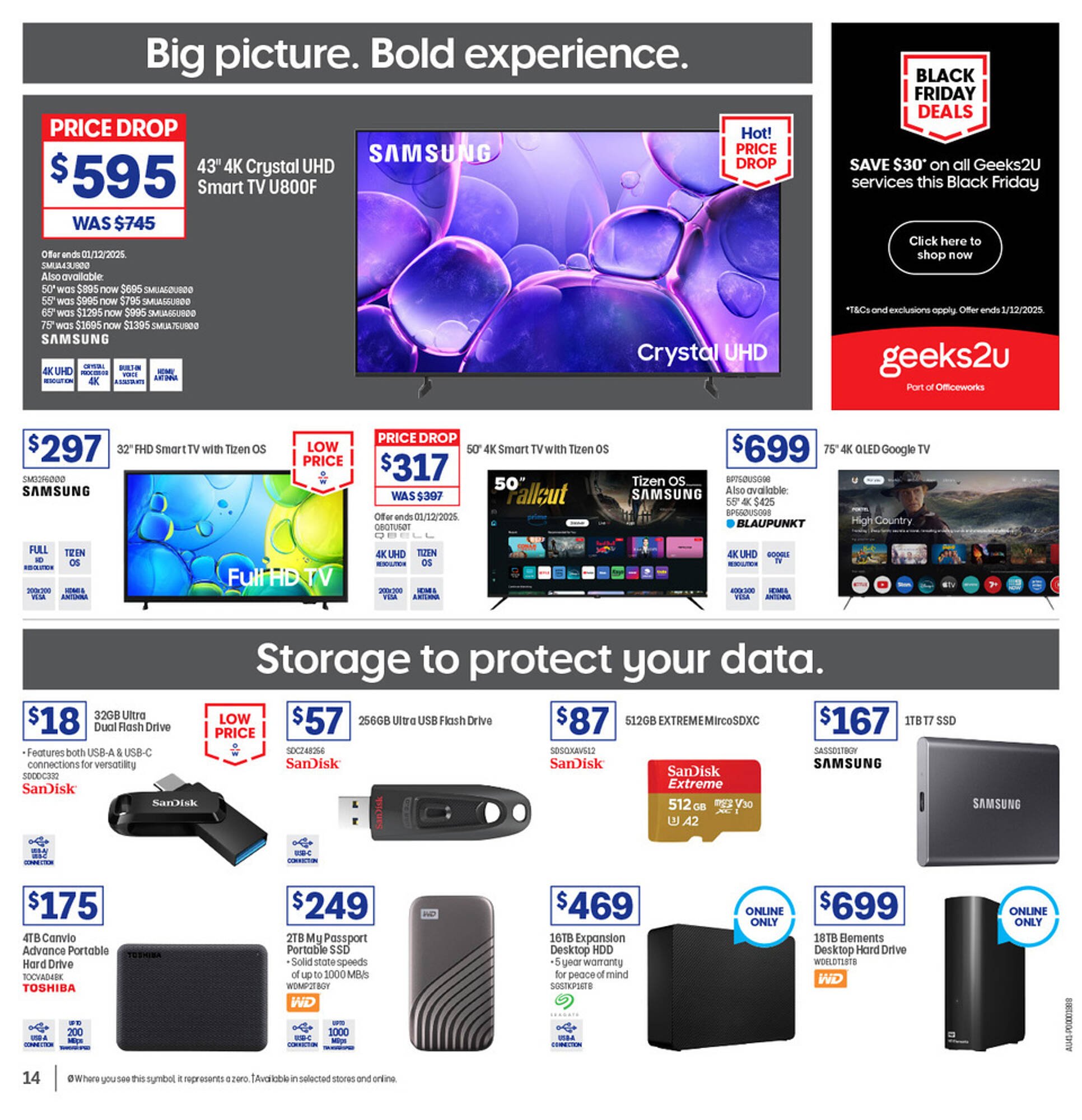 Officeworks catalogue (2025-11-17 - 2025-12-01) | 14