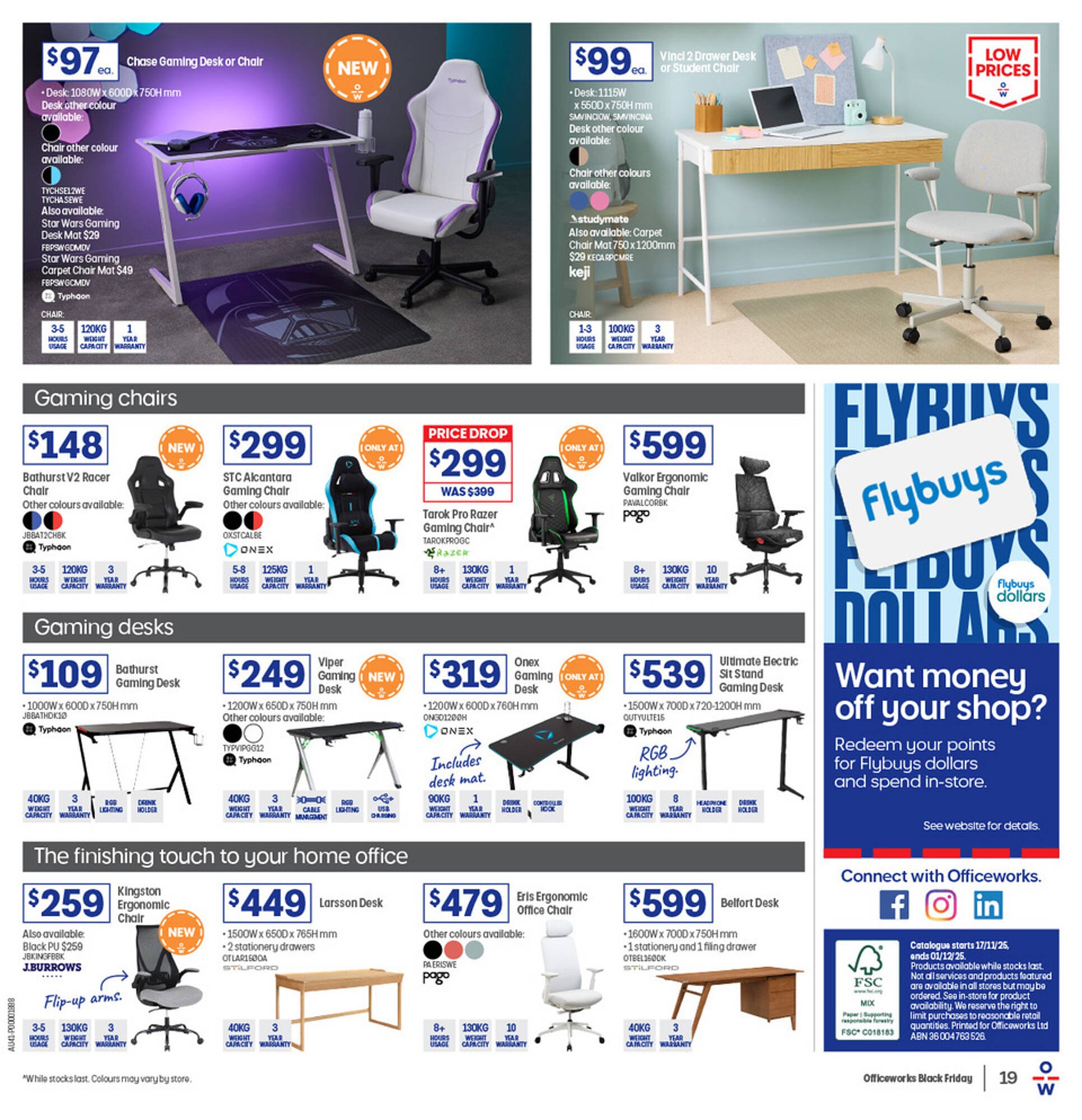 Officeworks catalogue (2025-11-17 - 2025-12-01) | 19