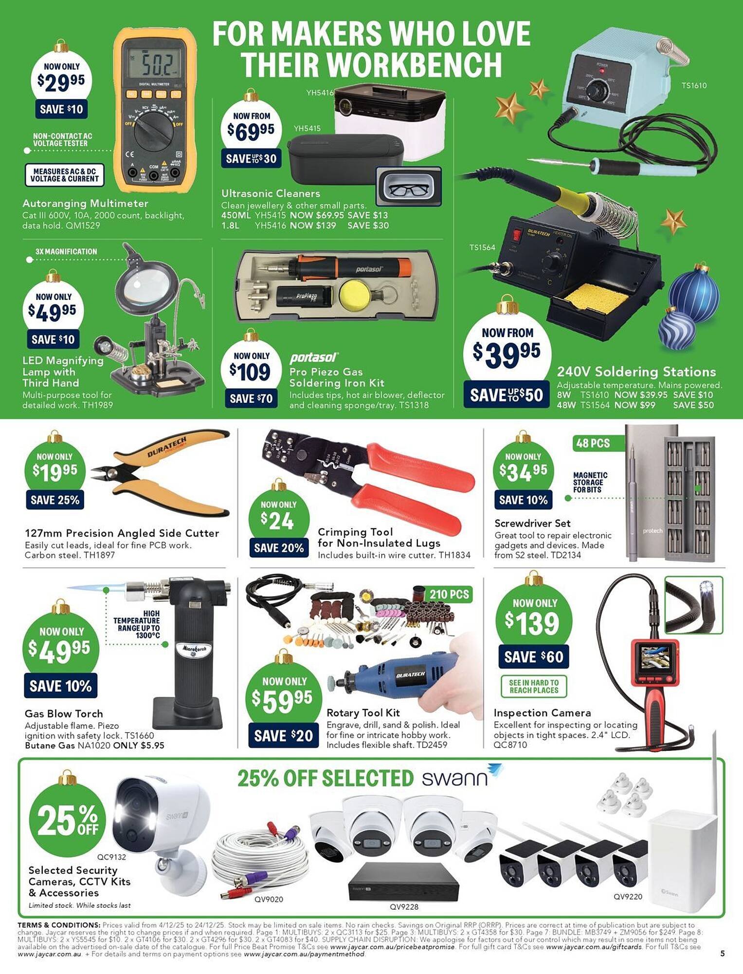 Jaycar Electronics catalogue (2025-12-04 - 2025-12-24) | 5
