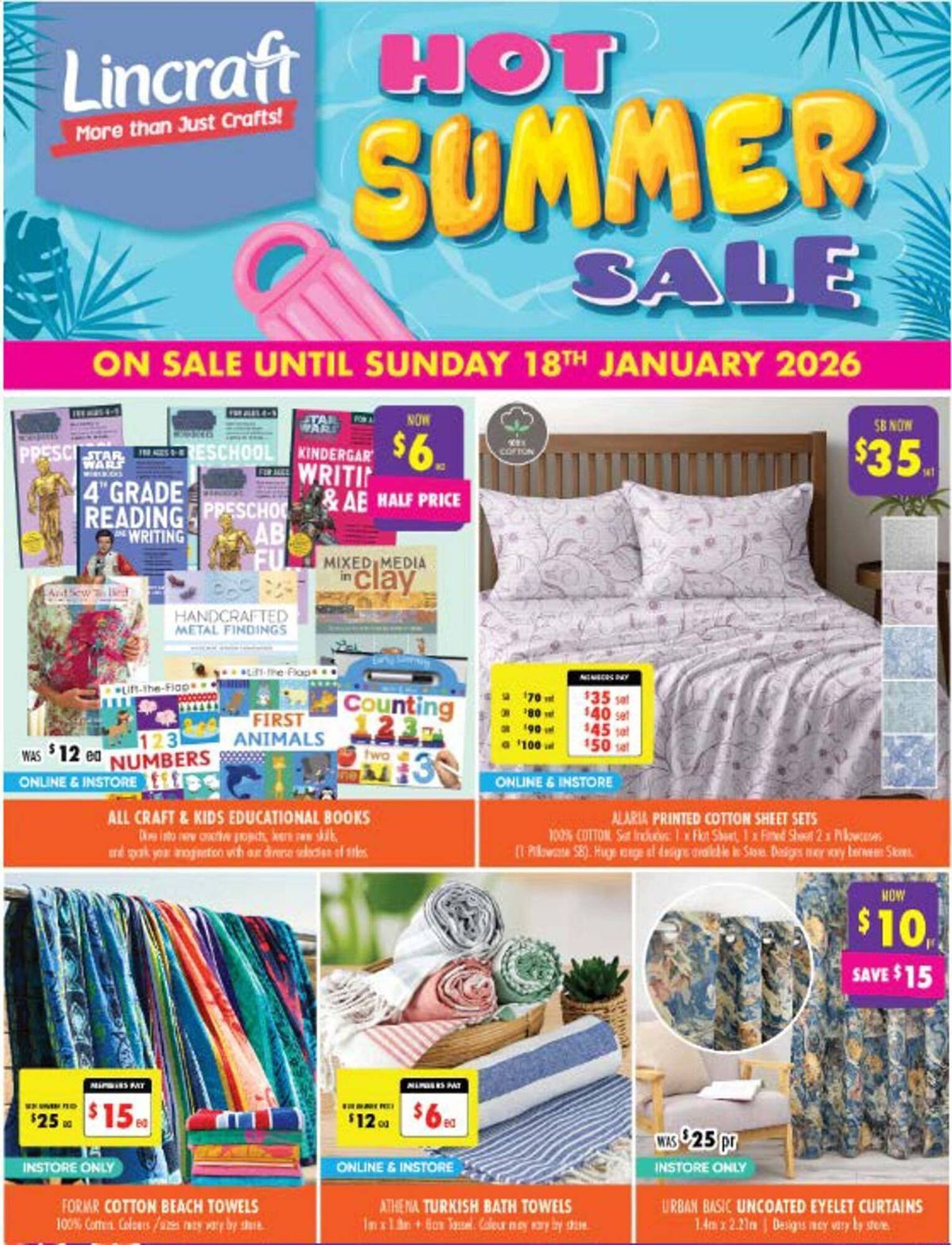 Lincraft catalogue (2026-01-08 - 2026-01-18) | 1