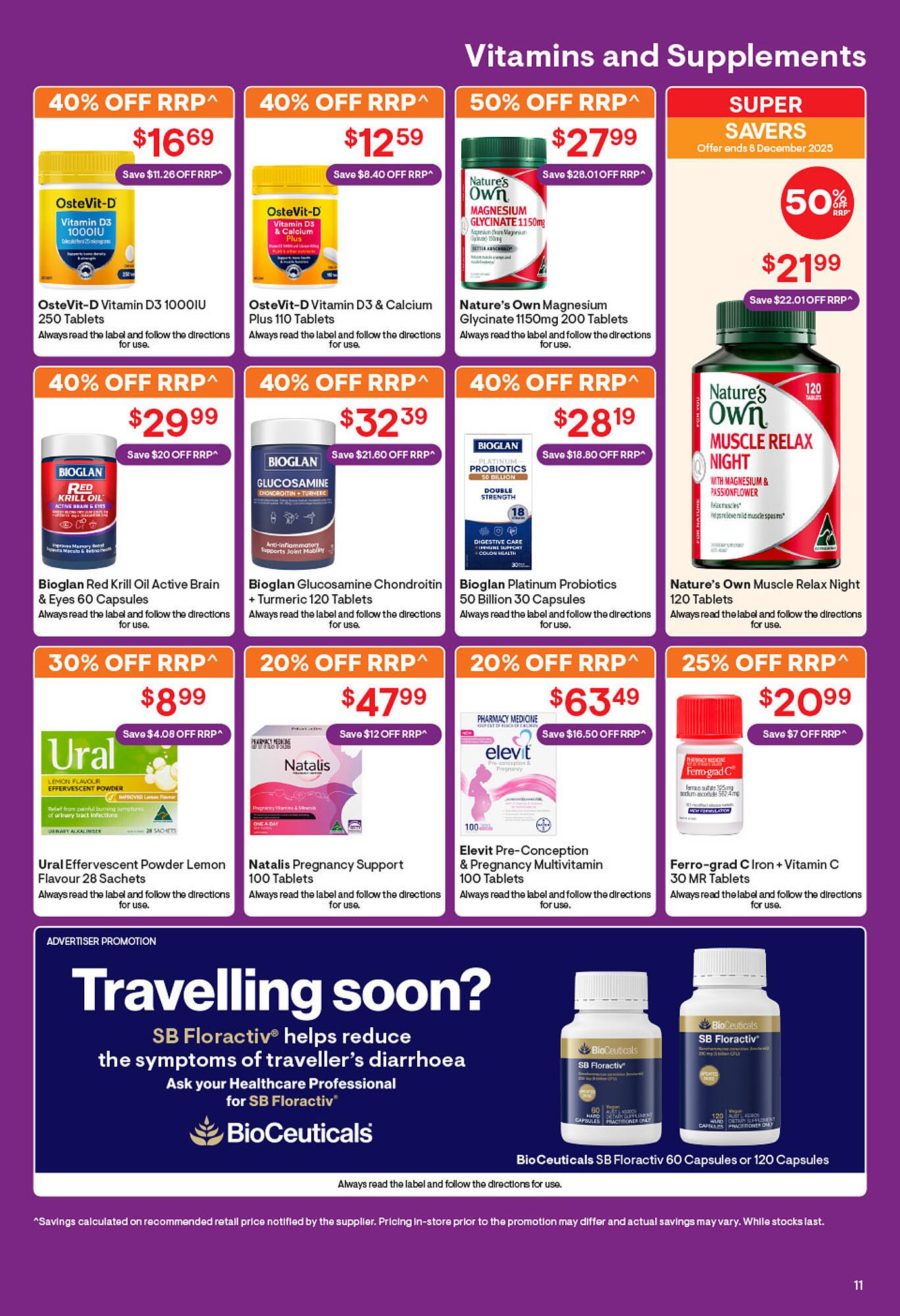 Discount Drug Stores catalogue (2025-11-12 - 2025-11-26) | 11