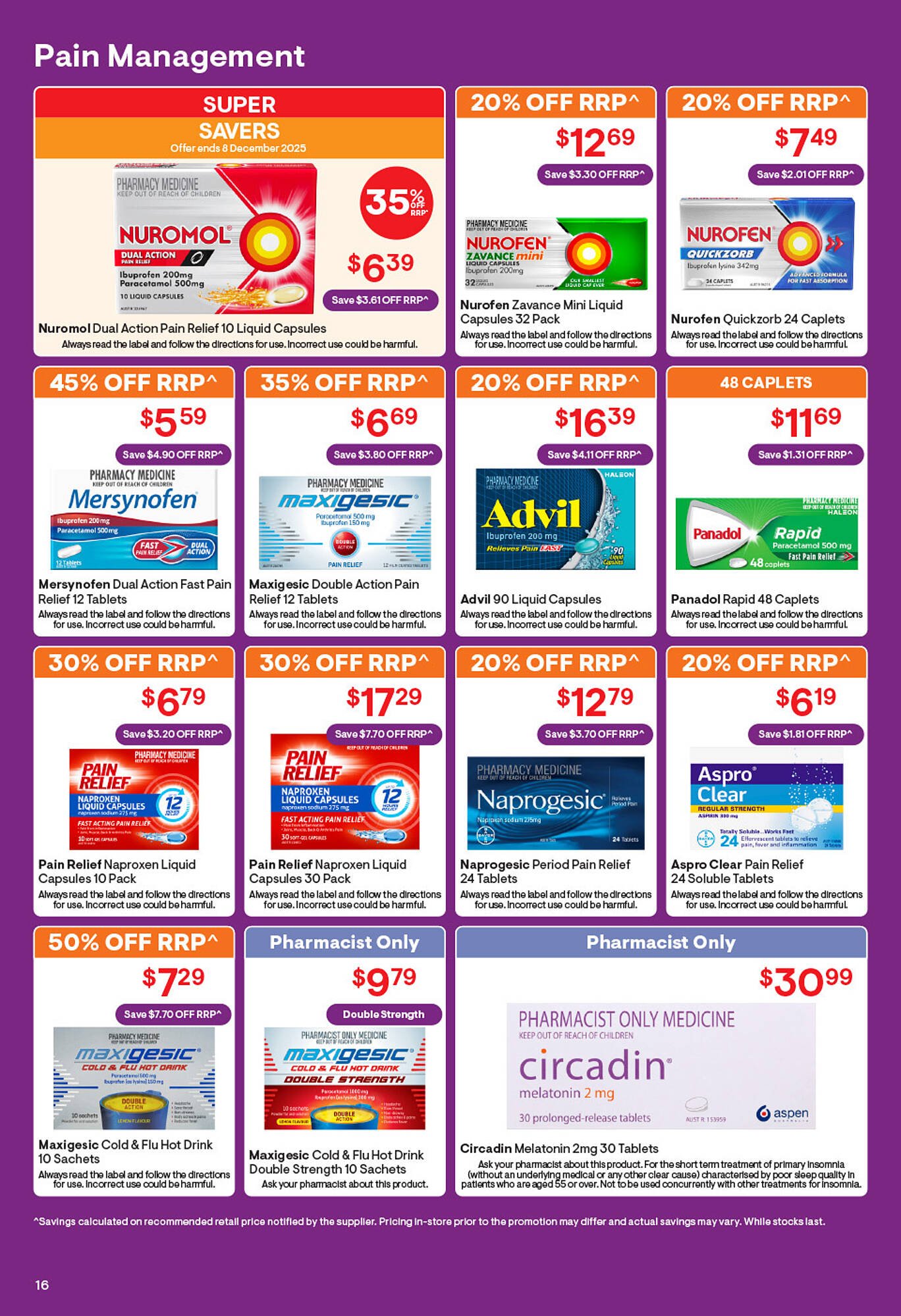 Discount Drug Stores catalogue (2025-11-12 - 2025-11-26) | 16