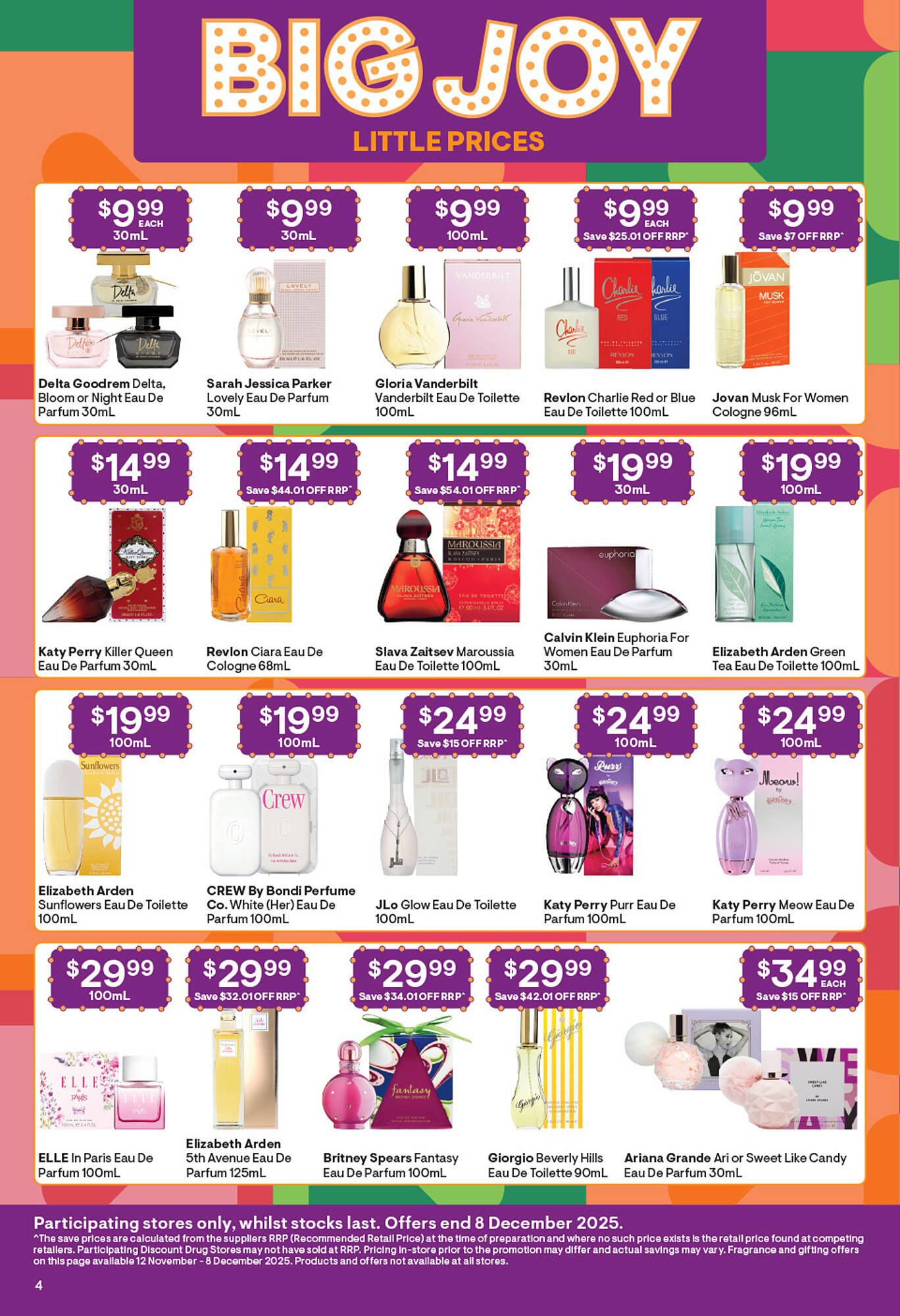 Discount Drug Stores catalogue (2025-11-12 - 2025-11-26) | 4