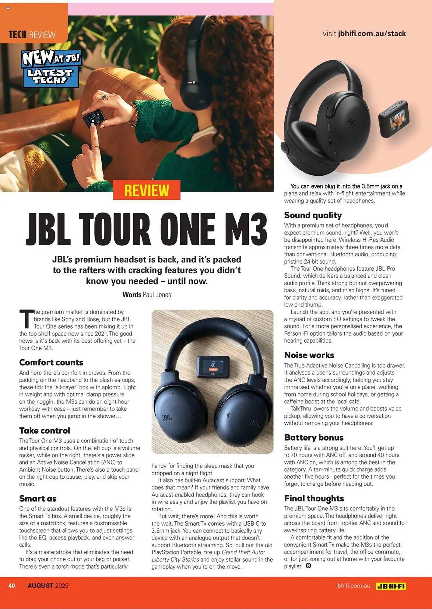 JB Hi-Fi catalogue (2025-08-01 - 2025-08-31)