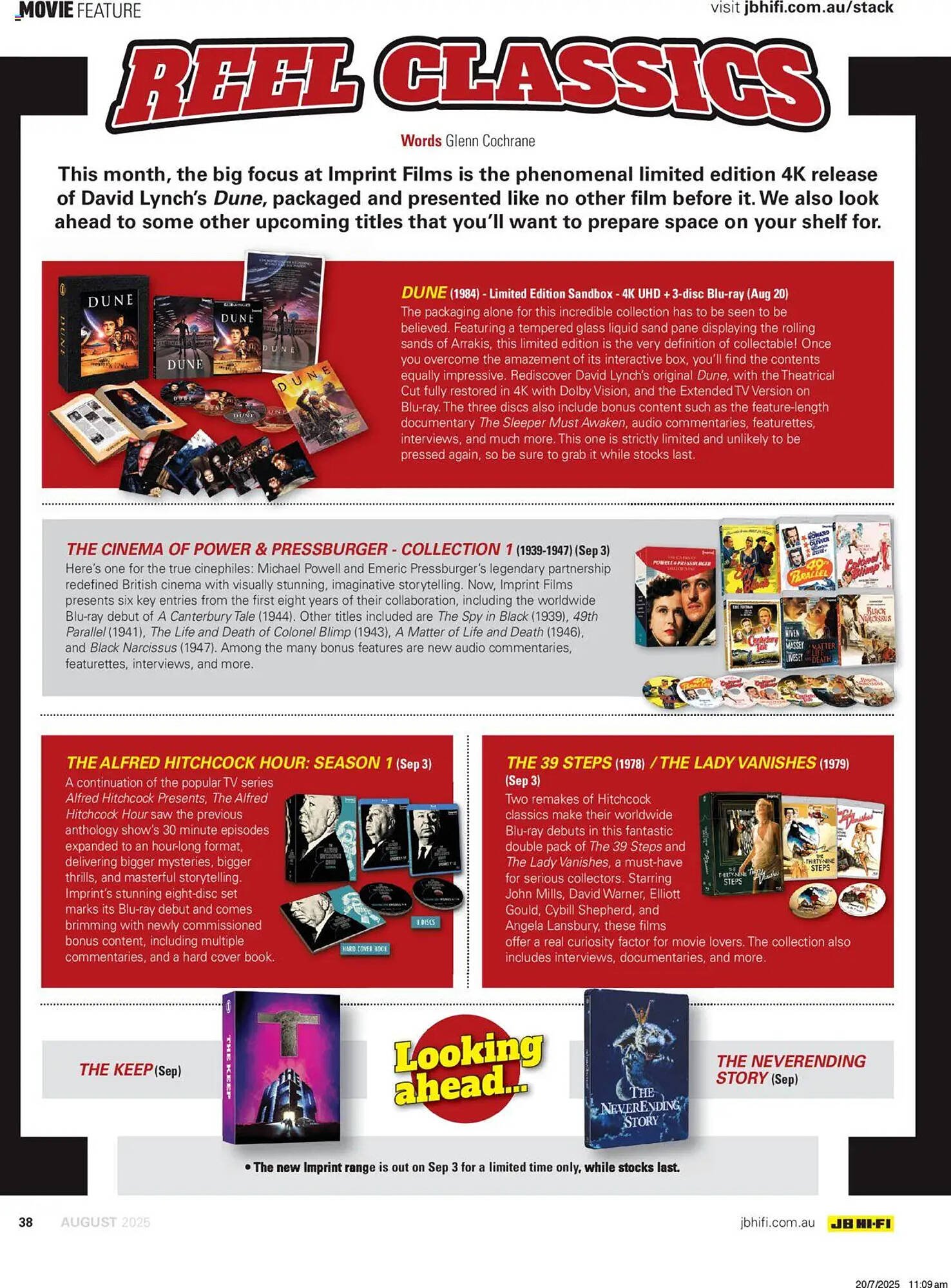 JB Hi-Fi catalogue (2025-08-01 - 2025-08-31)