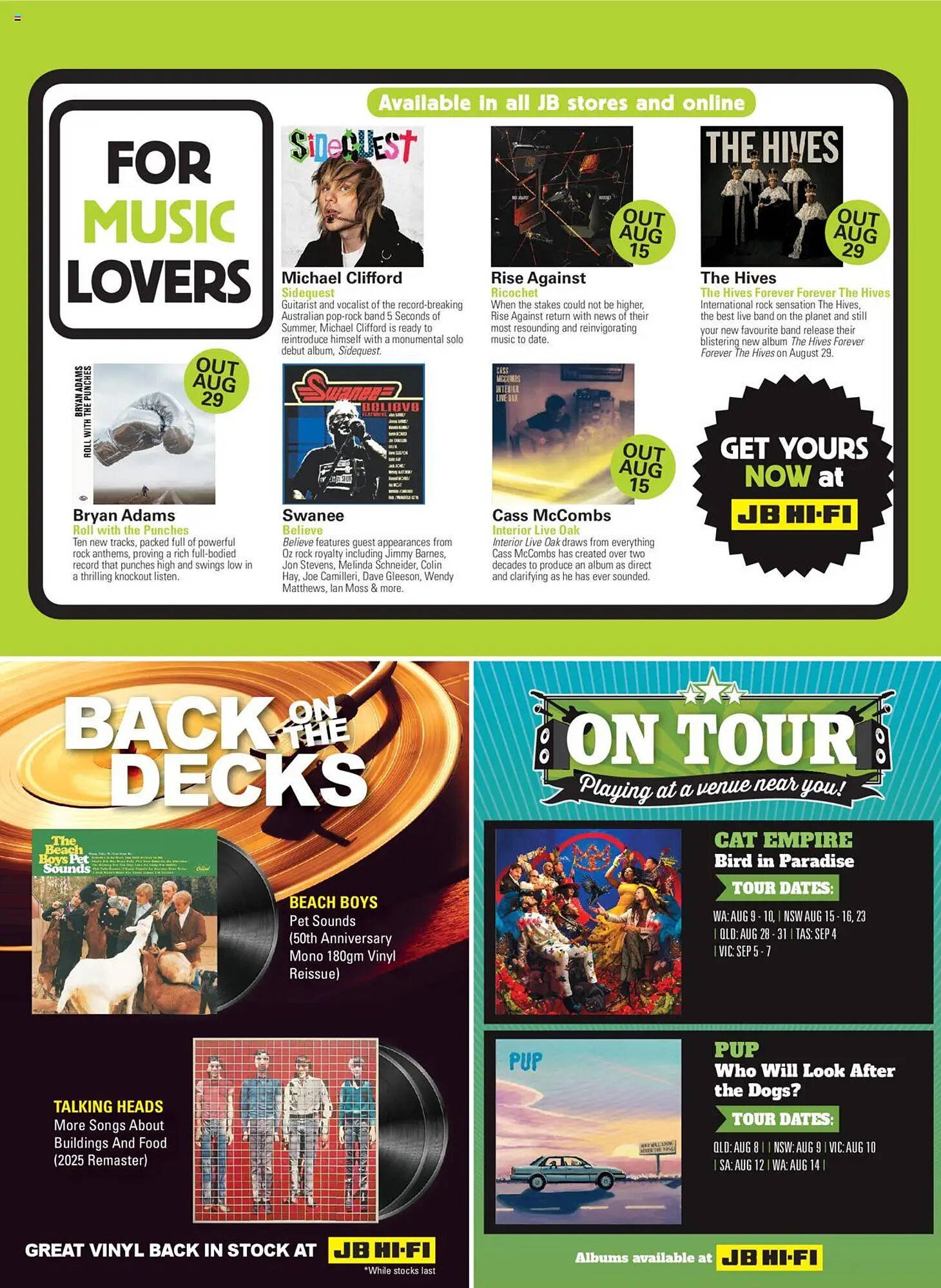 JB Hi-Fi catalogue (2025-08-01 - 2025-08-31)
