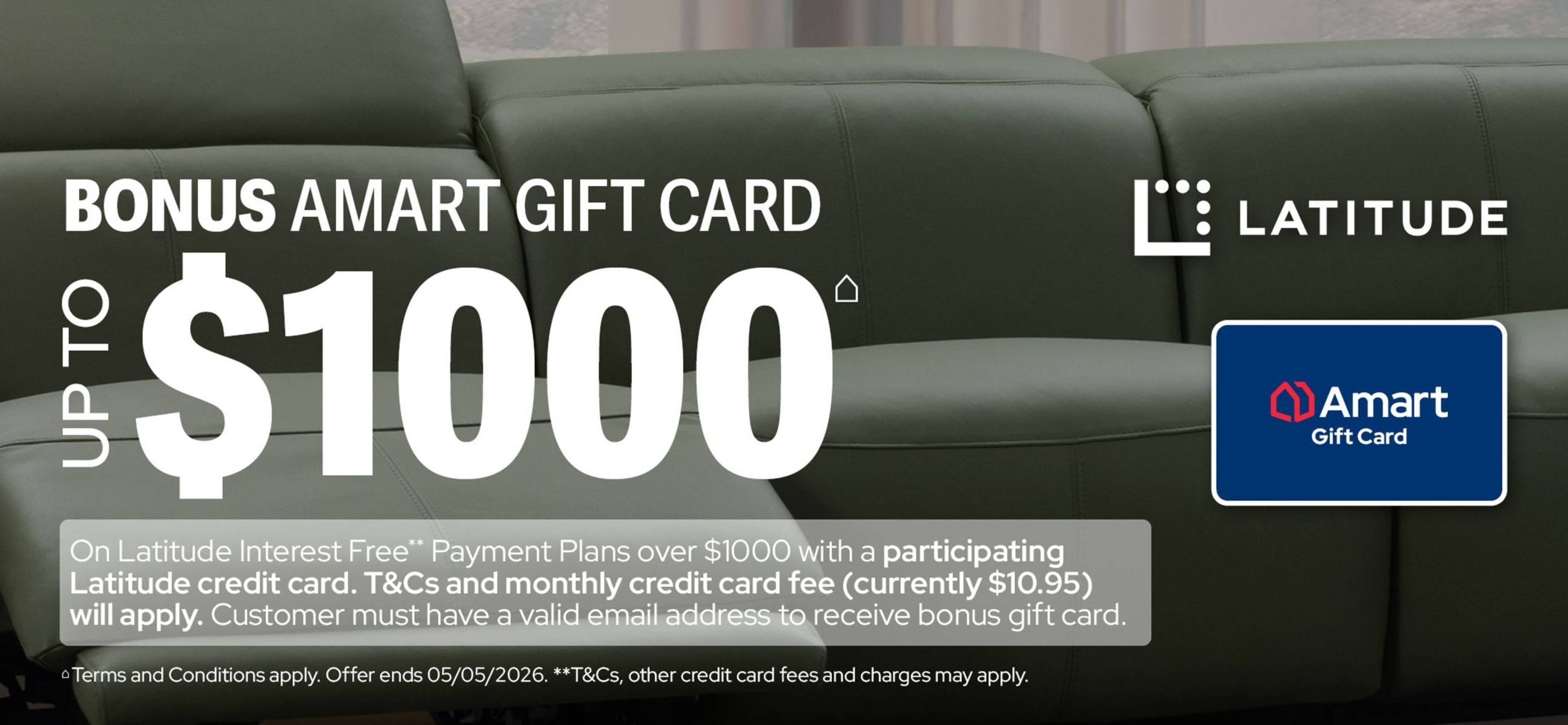 Amart Furniture catalogue (2026-04-30 - 2026-05-14) | 3