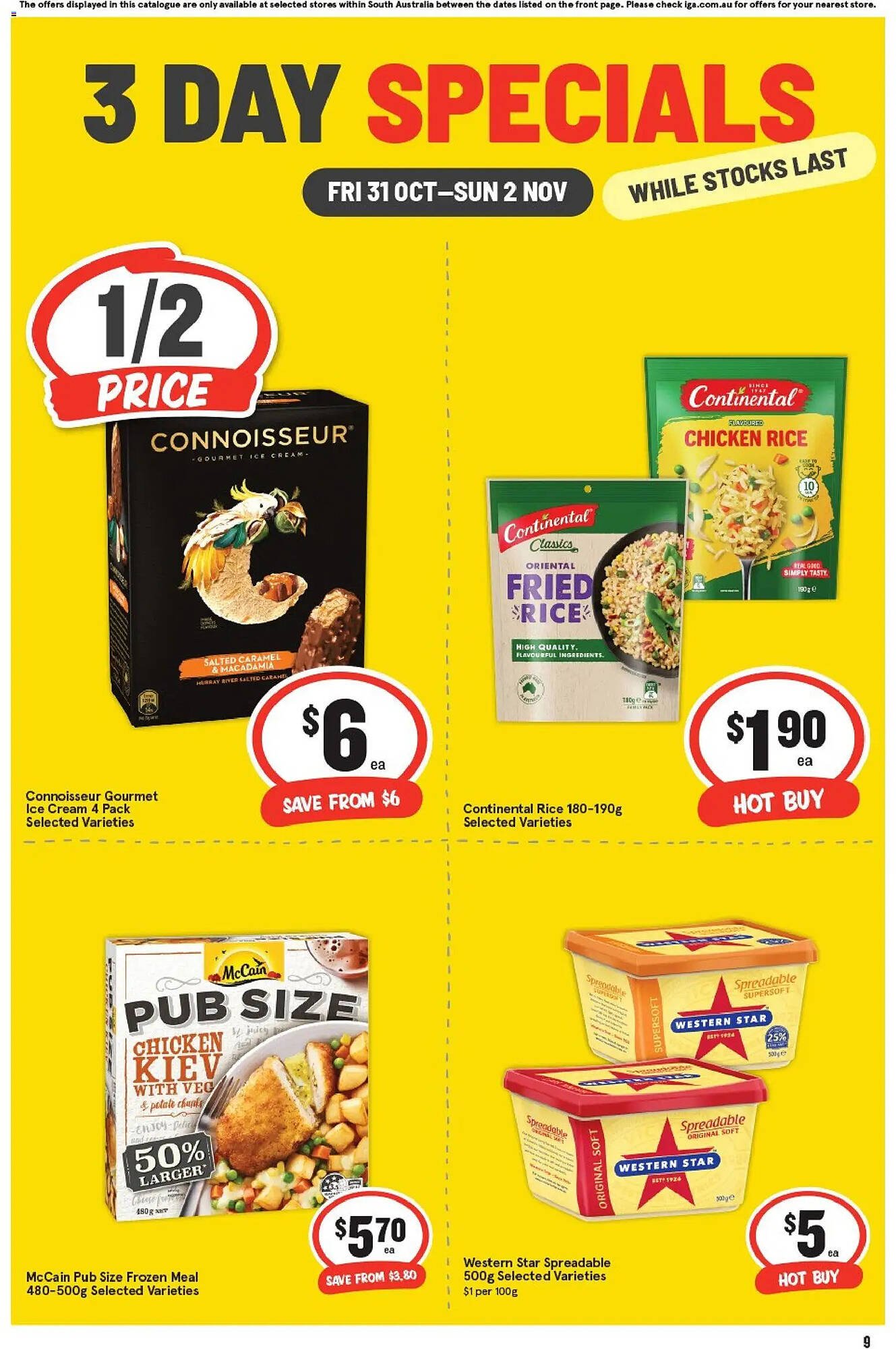 IGA catalogue (2025-10-31 - 2025-11-02) | 3