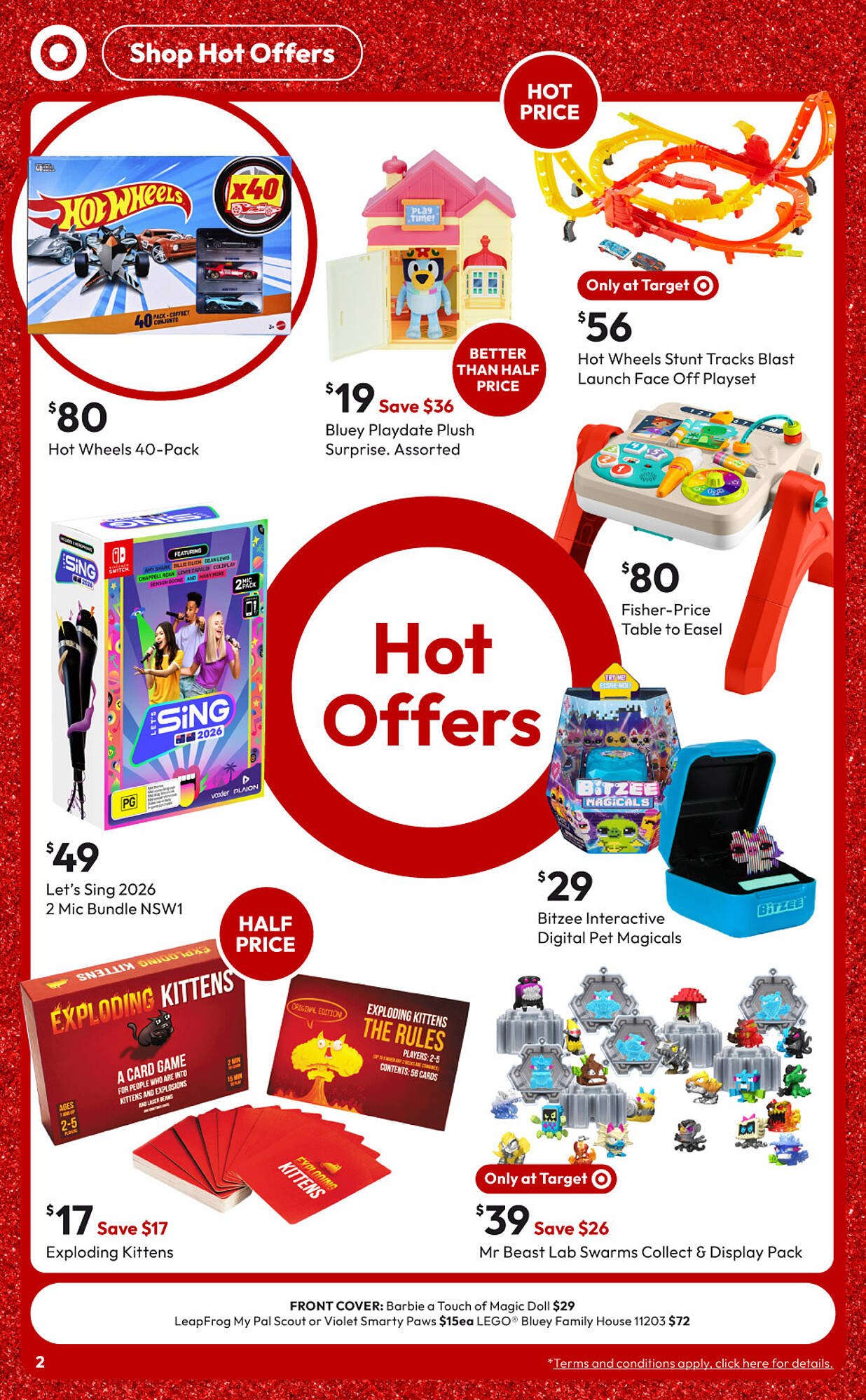 Target catalogue (2025-12-11 - 2025-12-24) | 2
