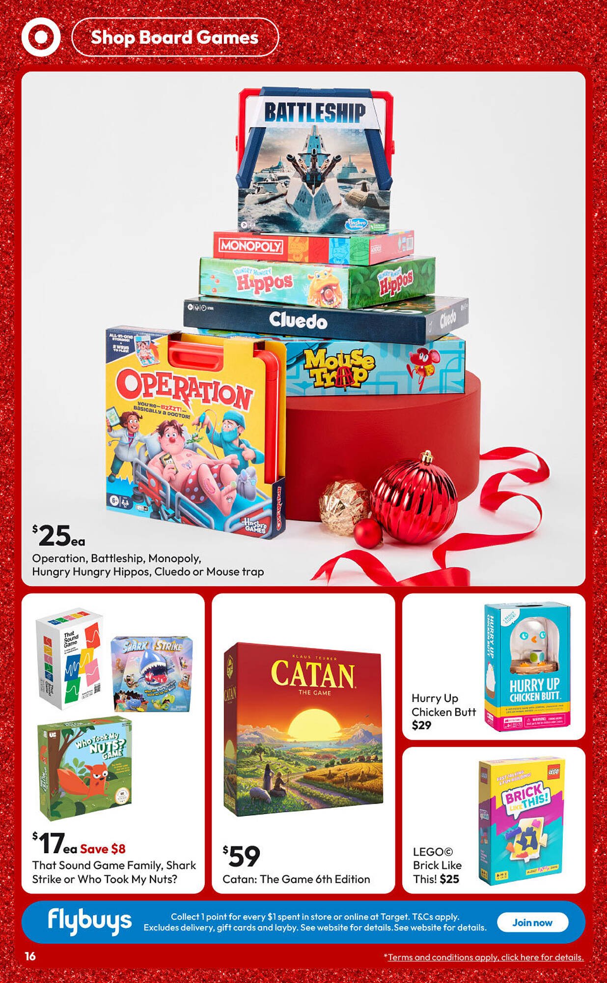 Target catalogue (2025-12-11 - 2025-12-24) | 16