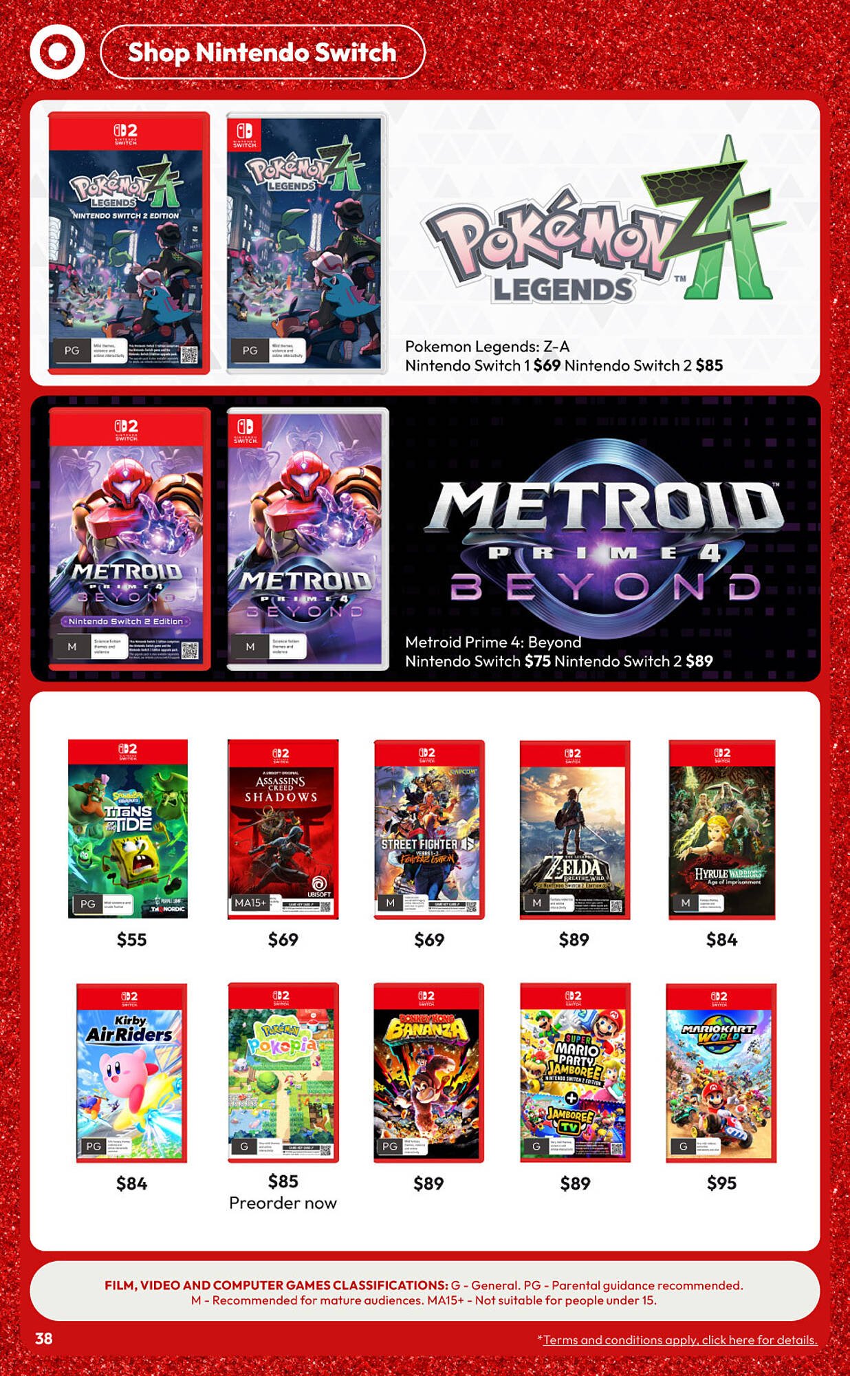 Target catalogue (2025-12-11 - 2025-12-24) | 38