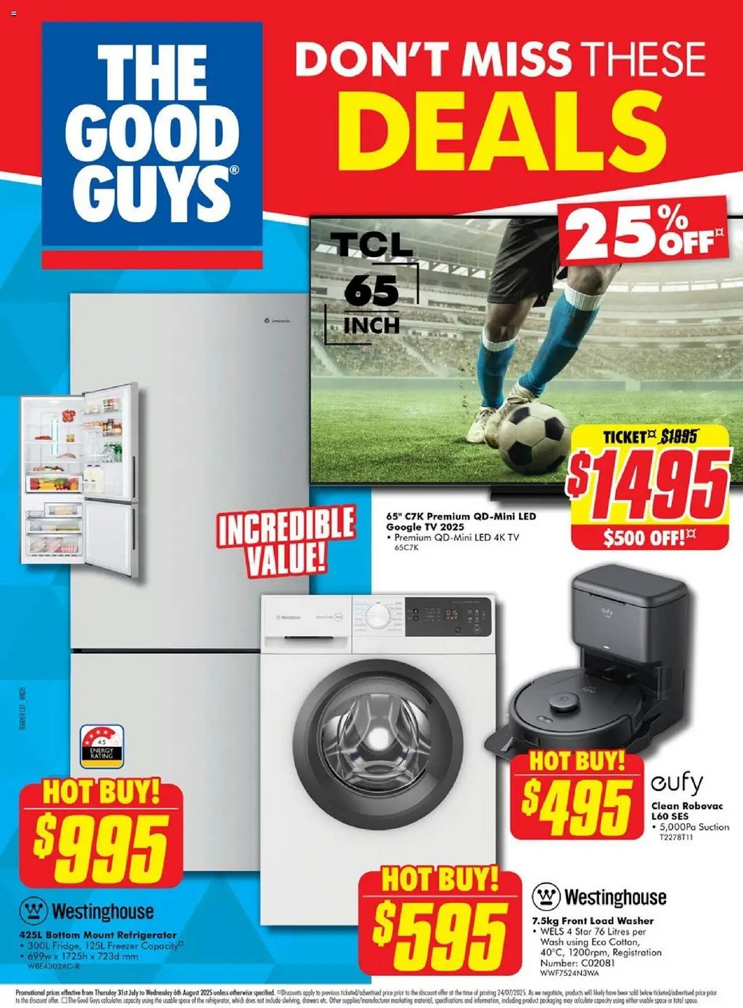 The Good Guys catalogue (2025-07-31 - 2025-08-06) | 1