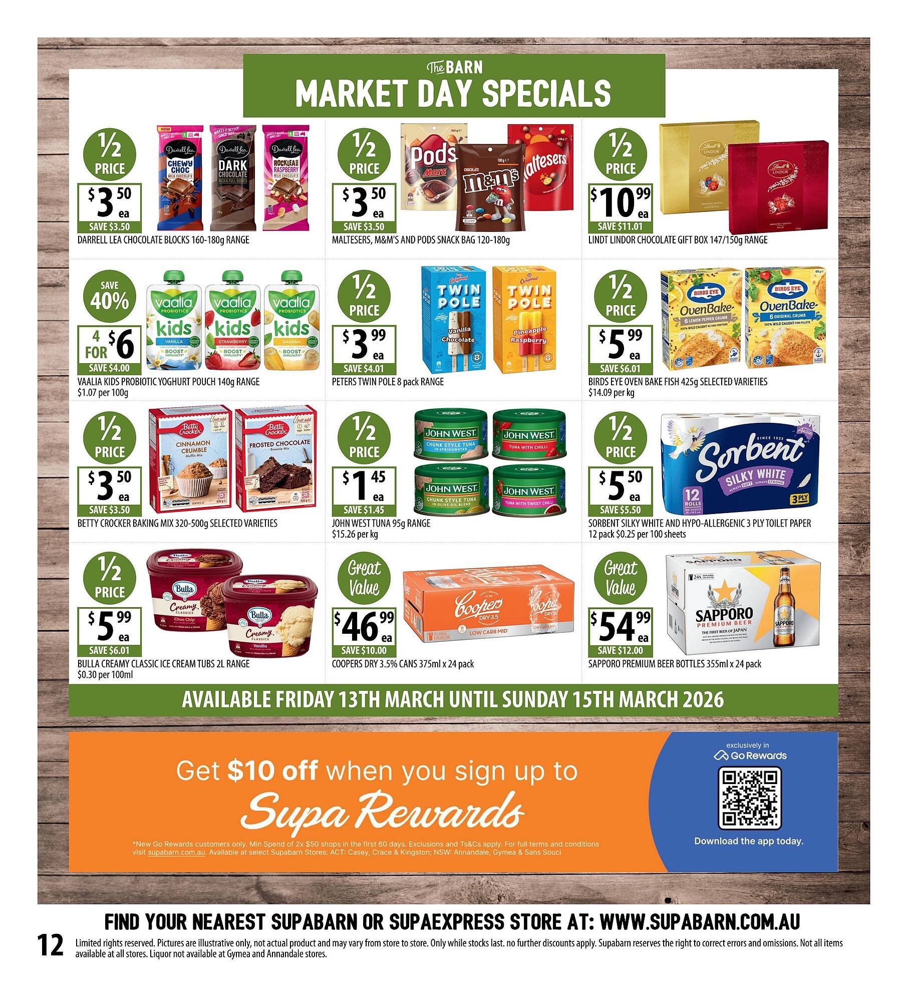 Supabarn catalogue (2026-03-11 - 2026-03-17) | 12