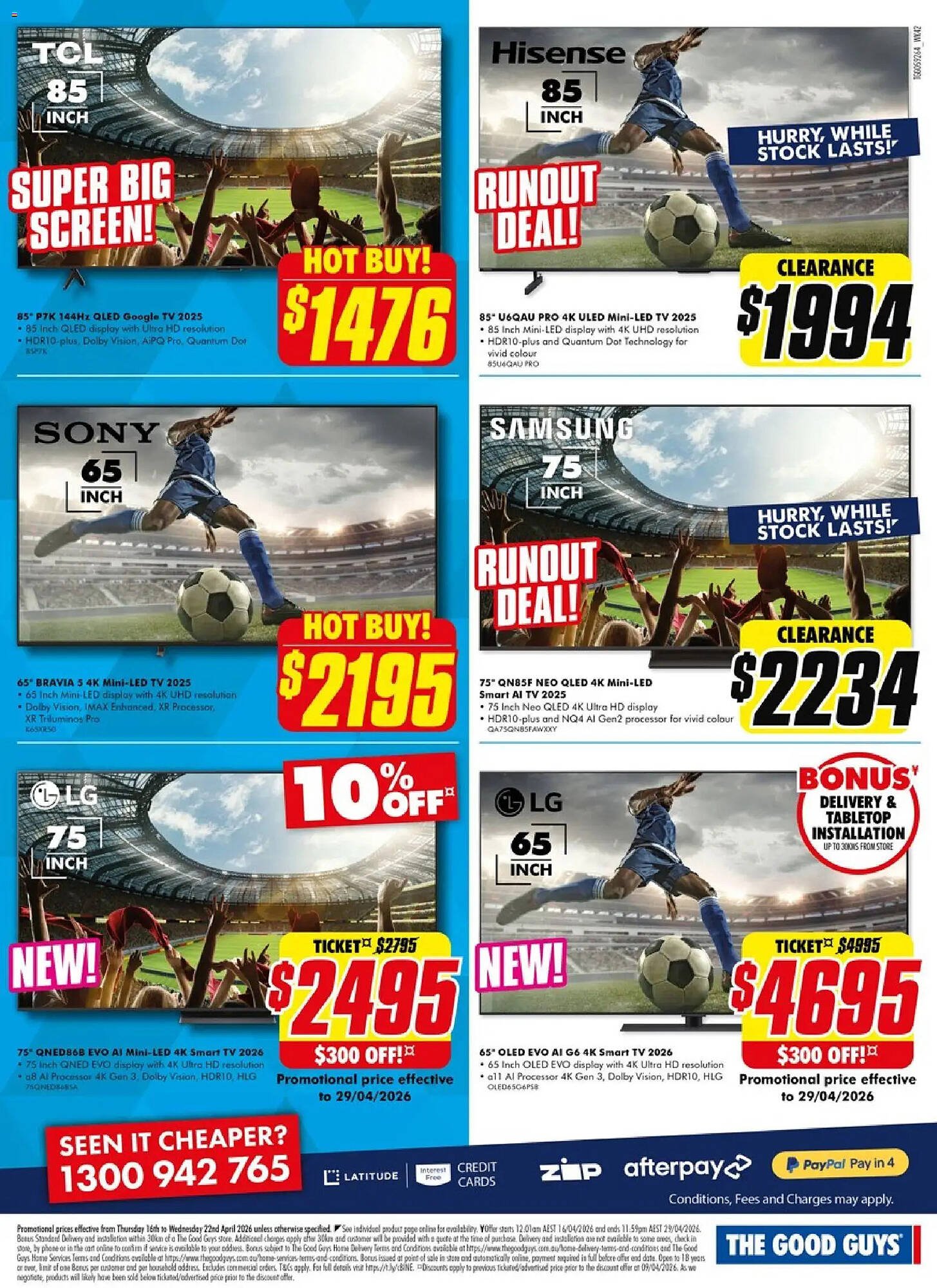 The Good Guys catalogue (2026-04-16 - 2026-04-22) | 2