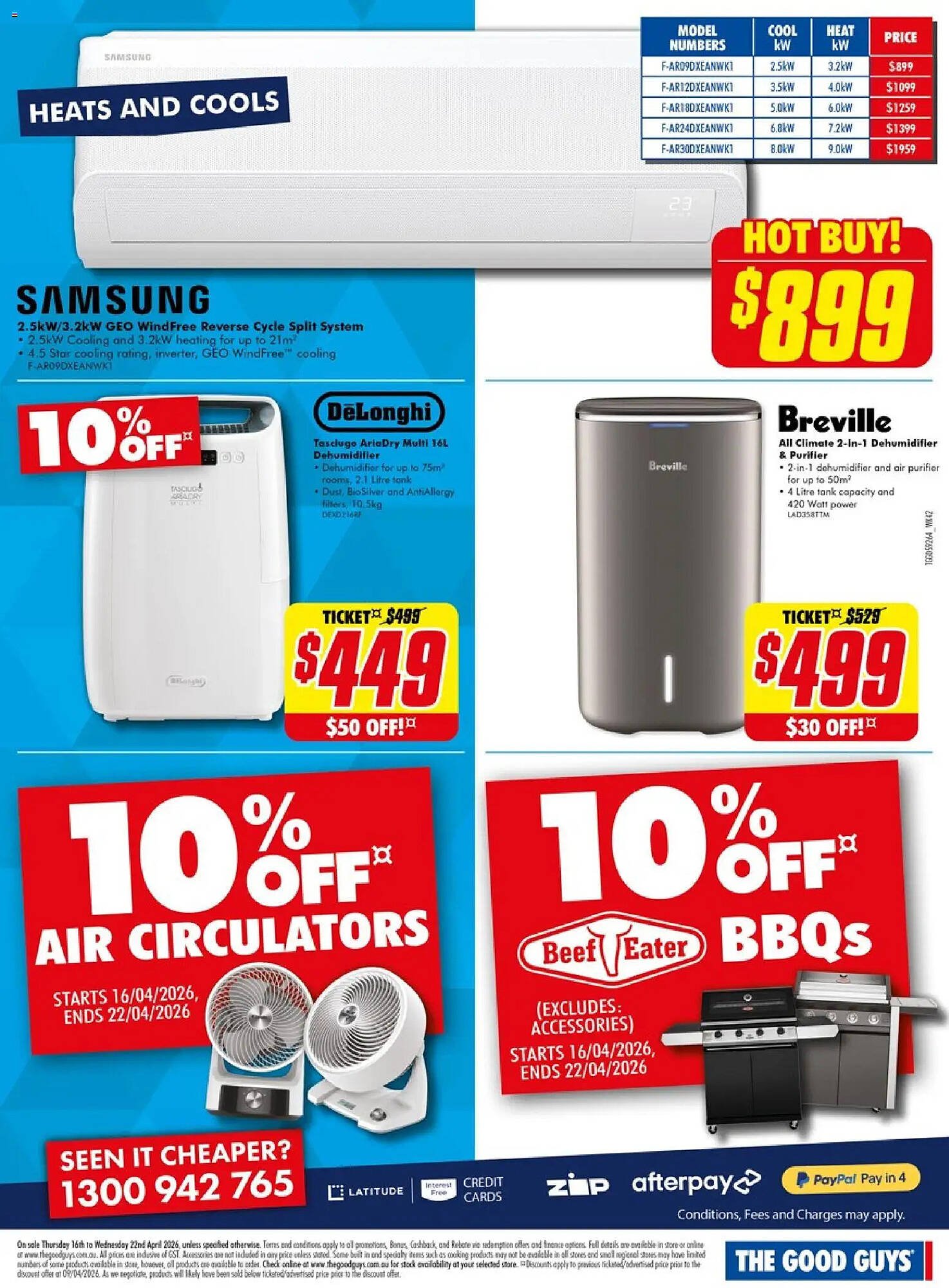 The Good Guys catalogue (2026-04-16 - 2026-04-22) | 22