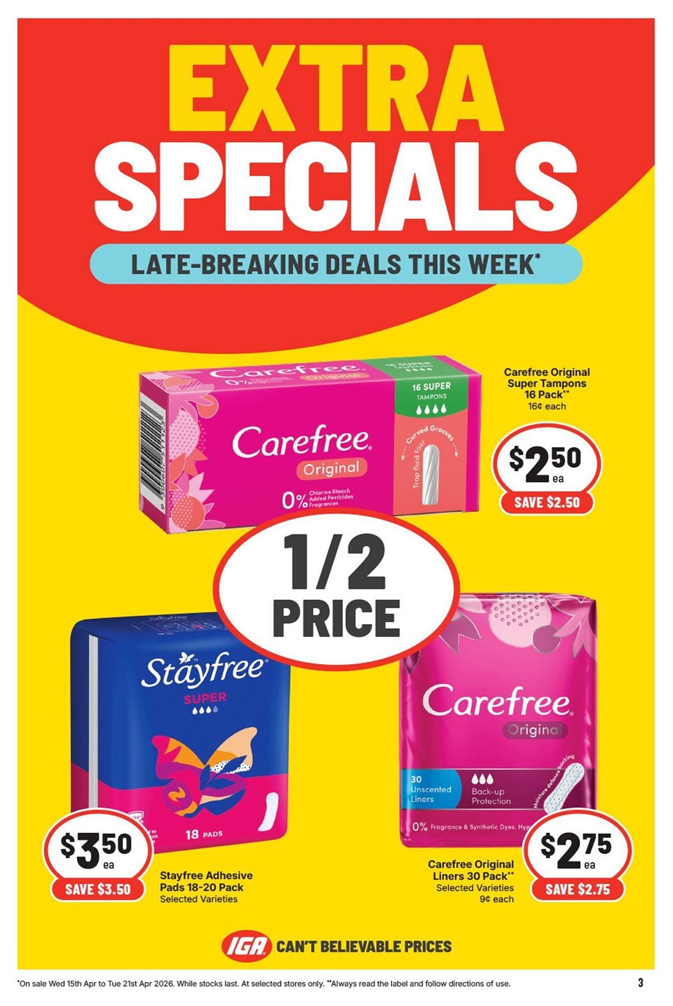 IGA catalogue (2026-04-15 - 2026-04-21) | 3