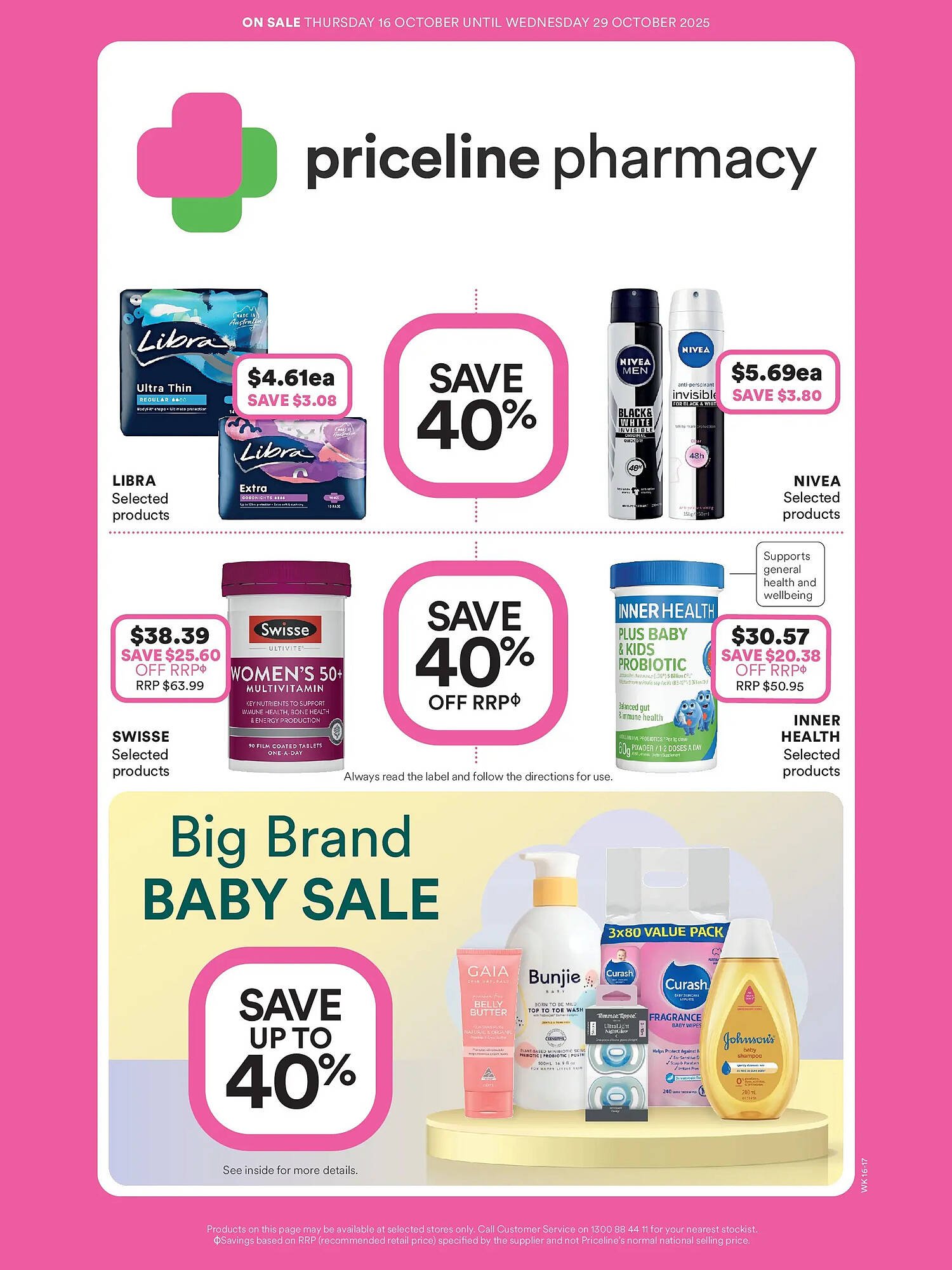 Priceline catalogue (2025-10-15 - 2025-10-23) | 1