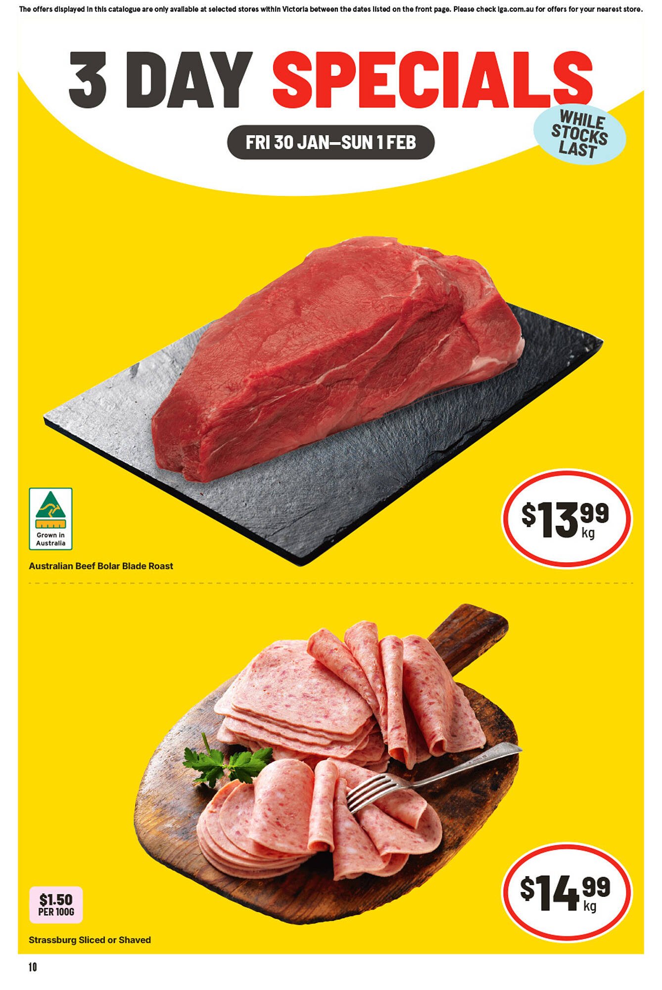 IGA catalogue (2026-01-30 - 2026-02-01) | 1