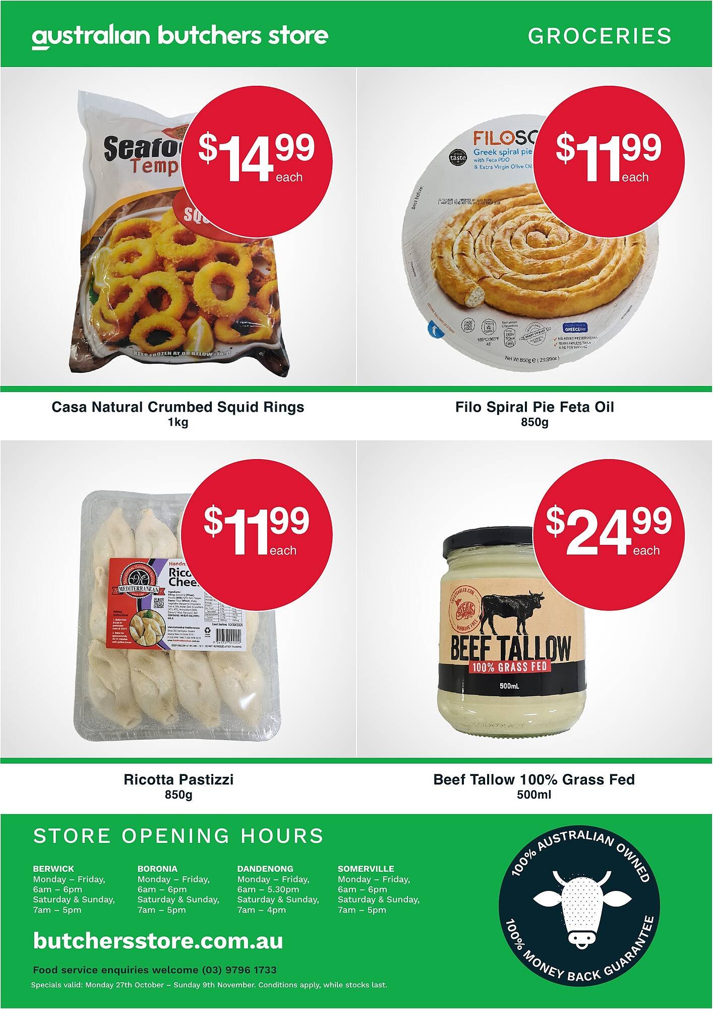 Australian Butchers catalogue (2025-10-27 - 2025-11-09) | 4