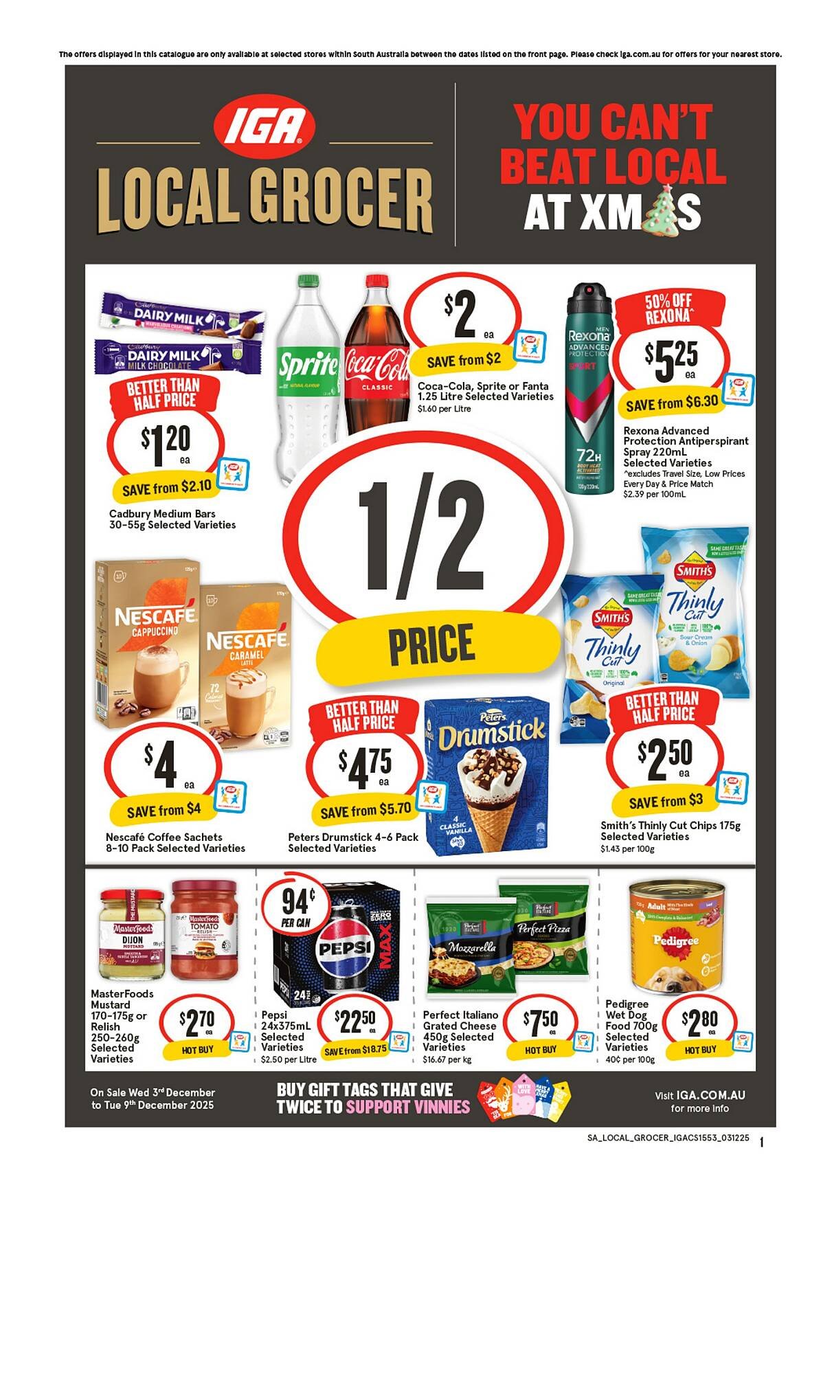 IGA catalogue (2025-12-03 - 2025-12-09) | 1