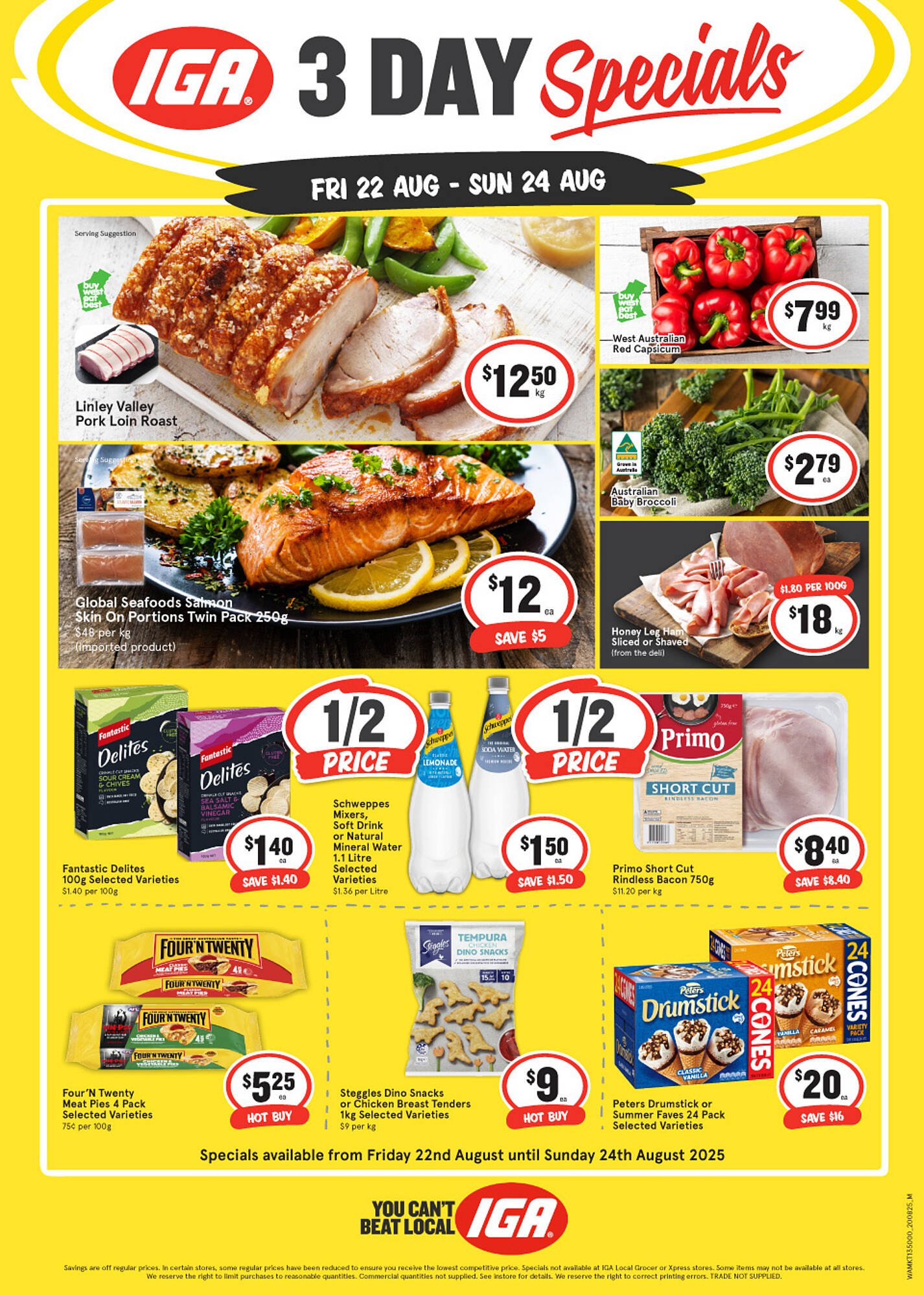 IGA catalogue (2025-08-22 - 2025-08-24) | 1