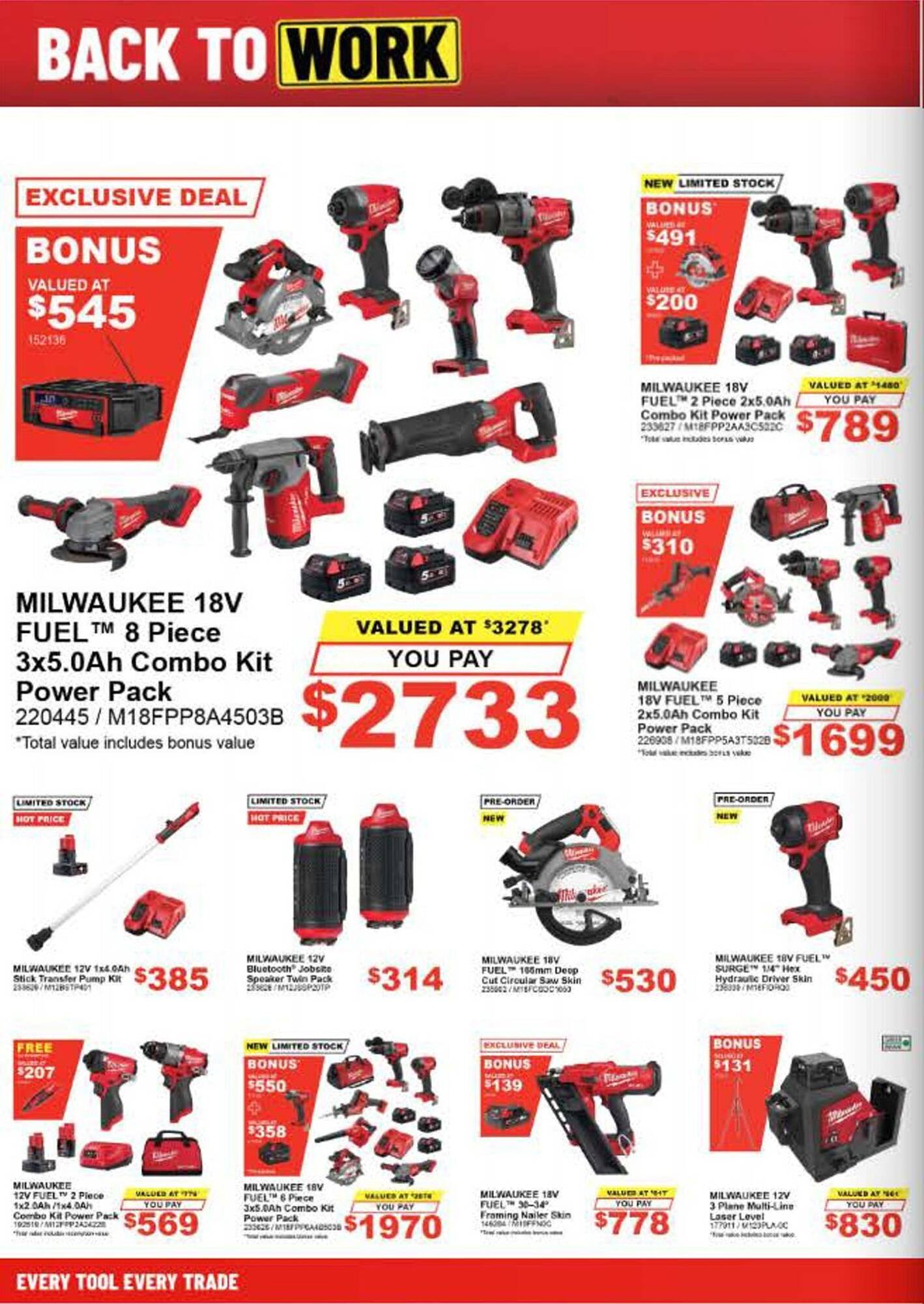 Total Tools catalogue (2026-01-27 - 2026-03-01) | 2