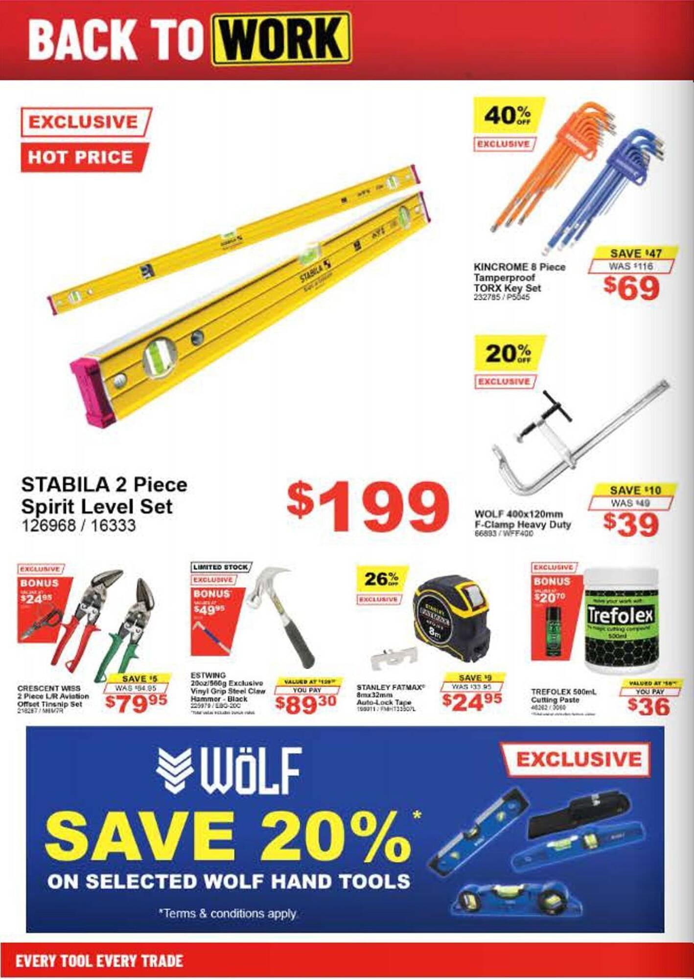 Total Tools catalogue (2026-01-27 - 2026-03-01) | 16